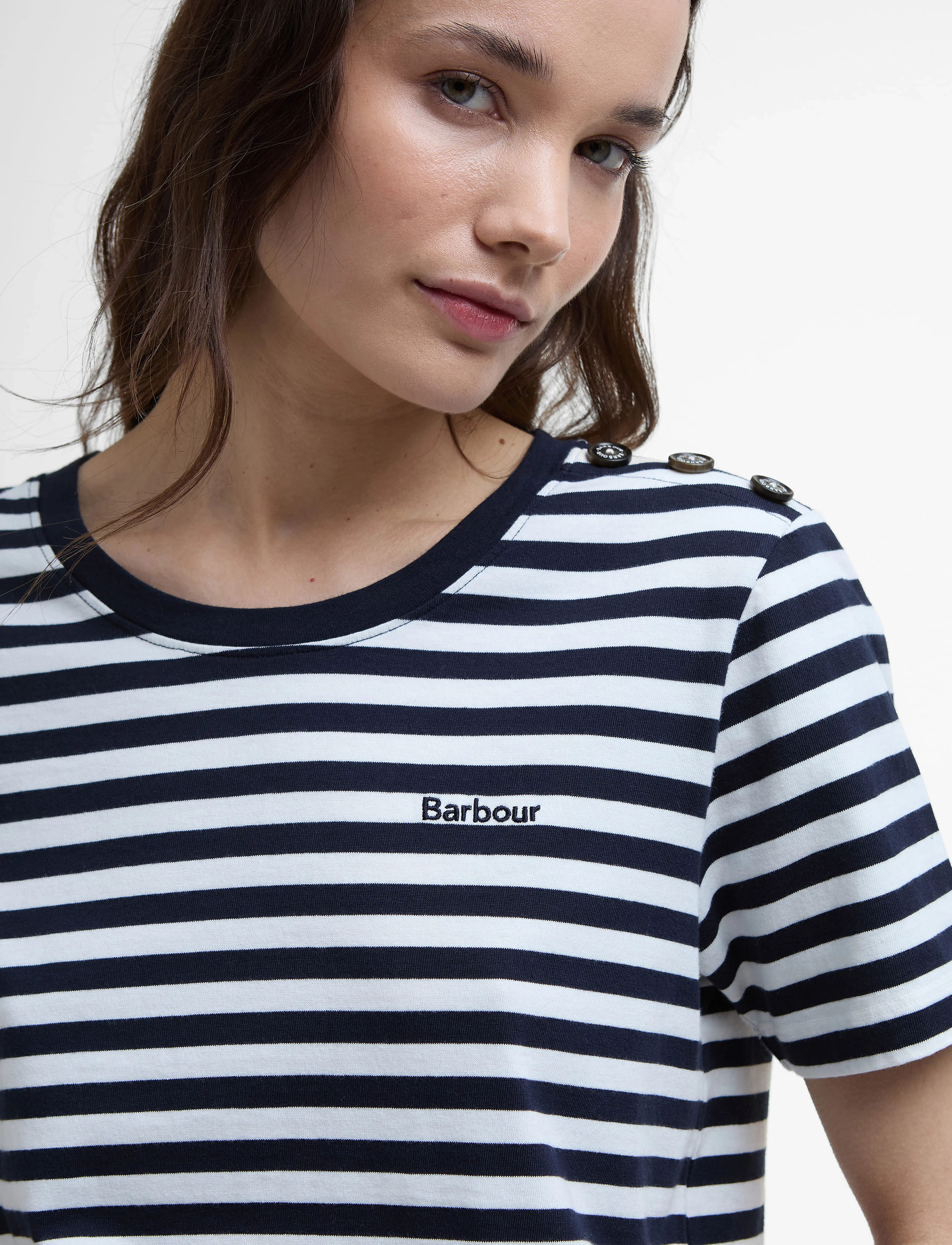 Barbour - Barbour Ferryside Top - t-shirts - navy - 4