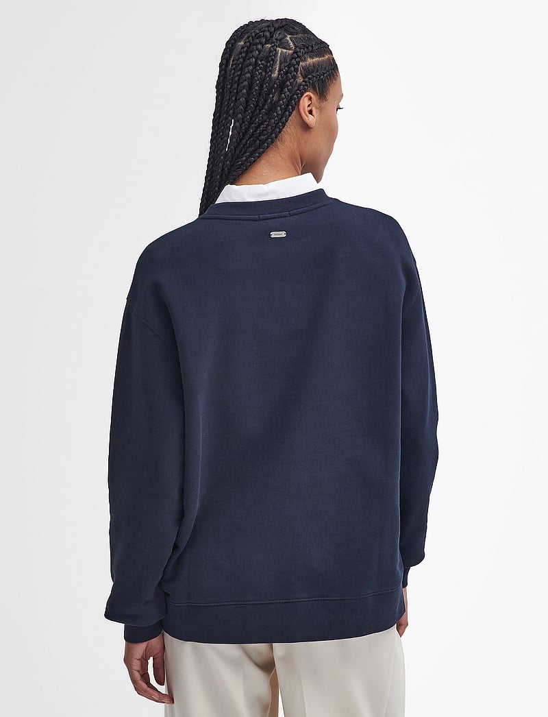 Barbour - Barbour Northumberland Sweatshirt - alltags-style - navy/cloud - 4