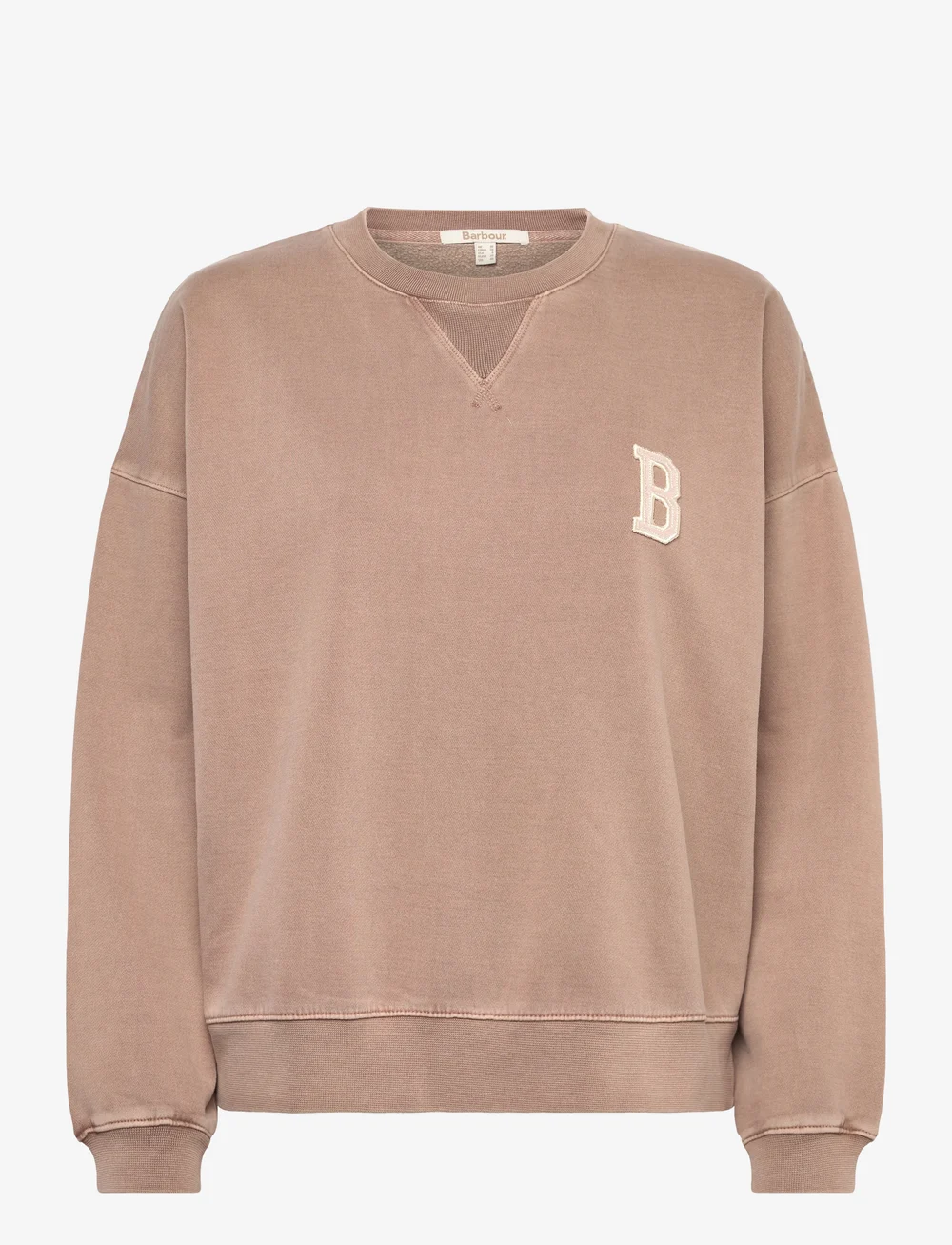 Barbour - Barbour Elisha Sweatshirt - dressipluusid - beige - 0