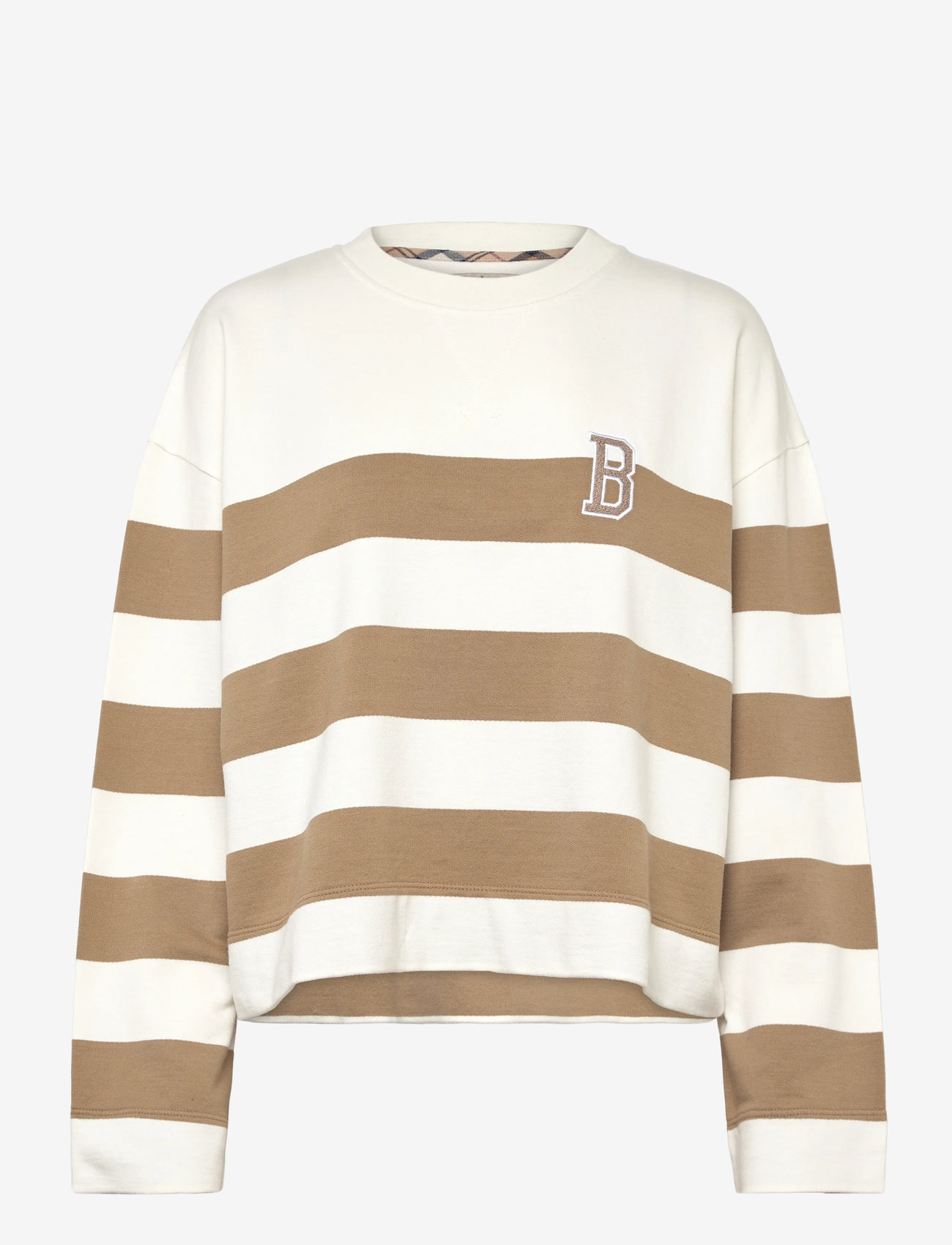 Barbour - Barbour Faye Sweatshirt - sweatshirts - beige - 0