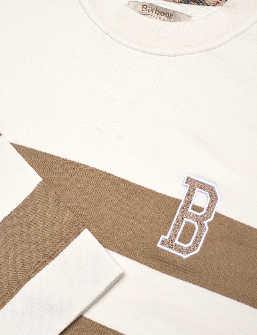 Barbour - Barbour Faye Sweatshirt - sweatshirts - beige - 2