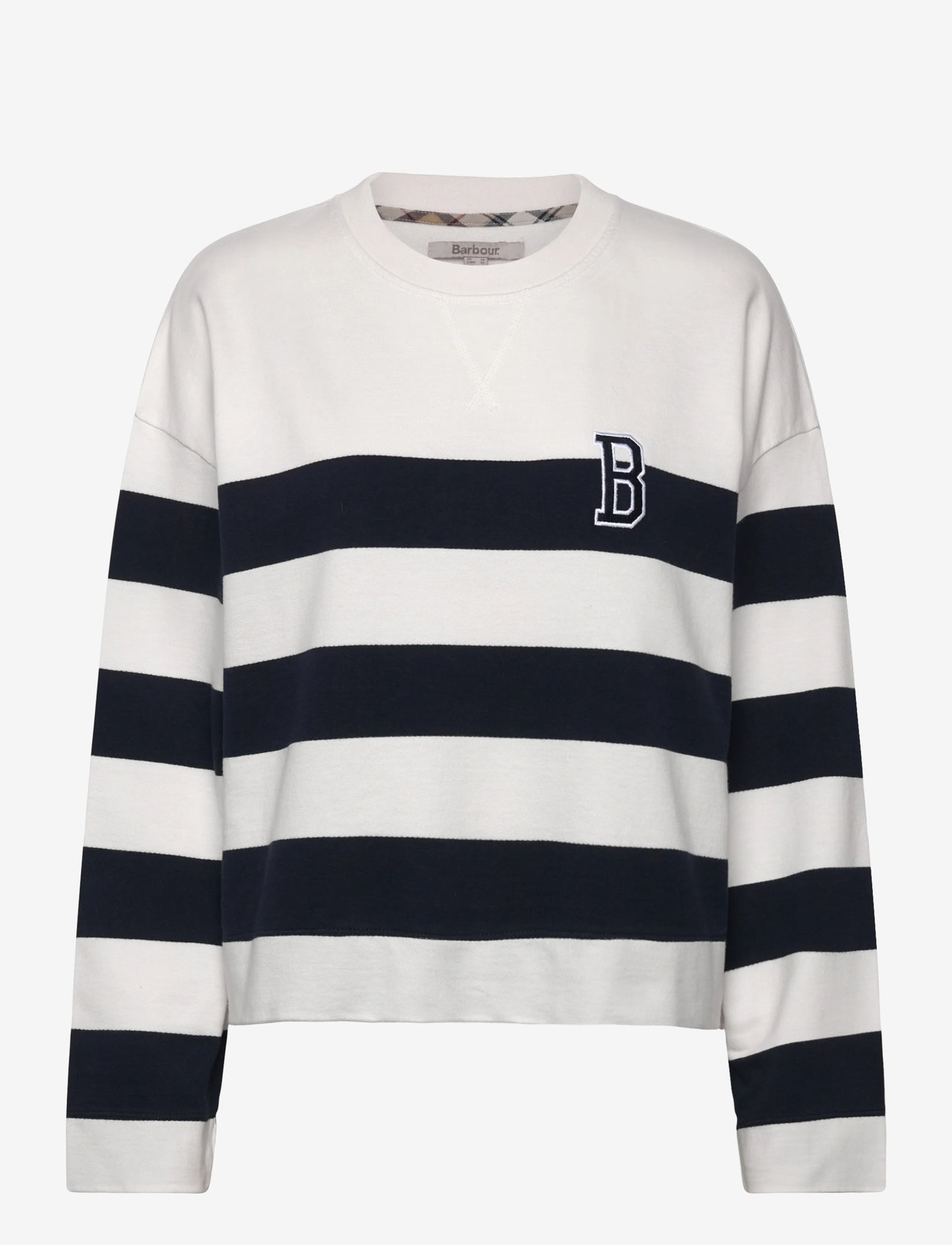 Barbour - Barbour Faye Sweatshirt - vardagsstil - white - 0