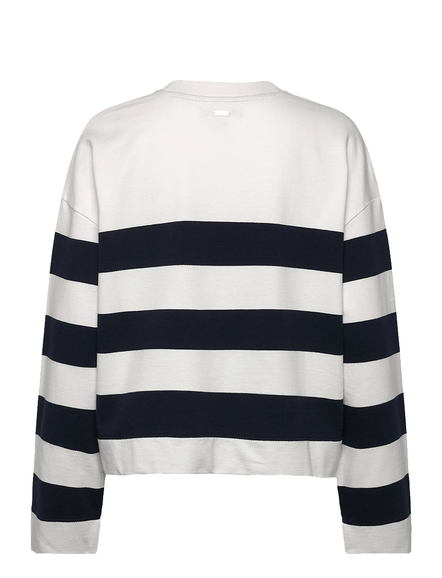 Barbour - Barbour Faye Sweatshirt - sweatshirts - white - 1