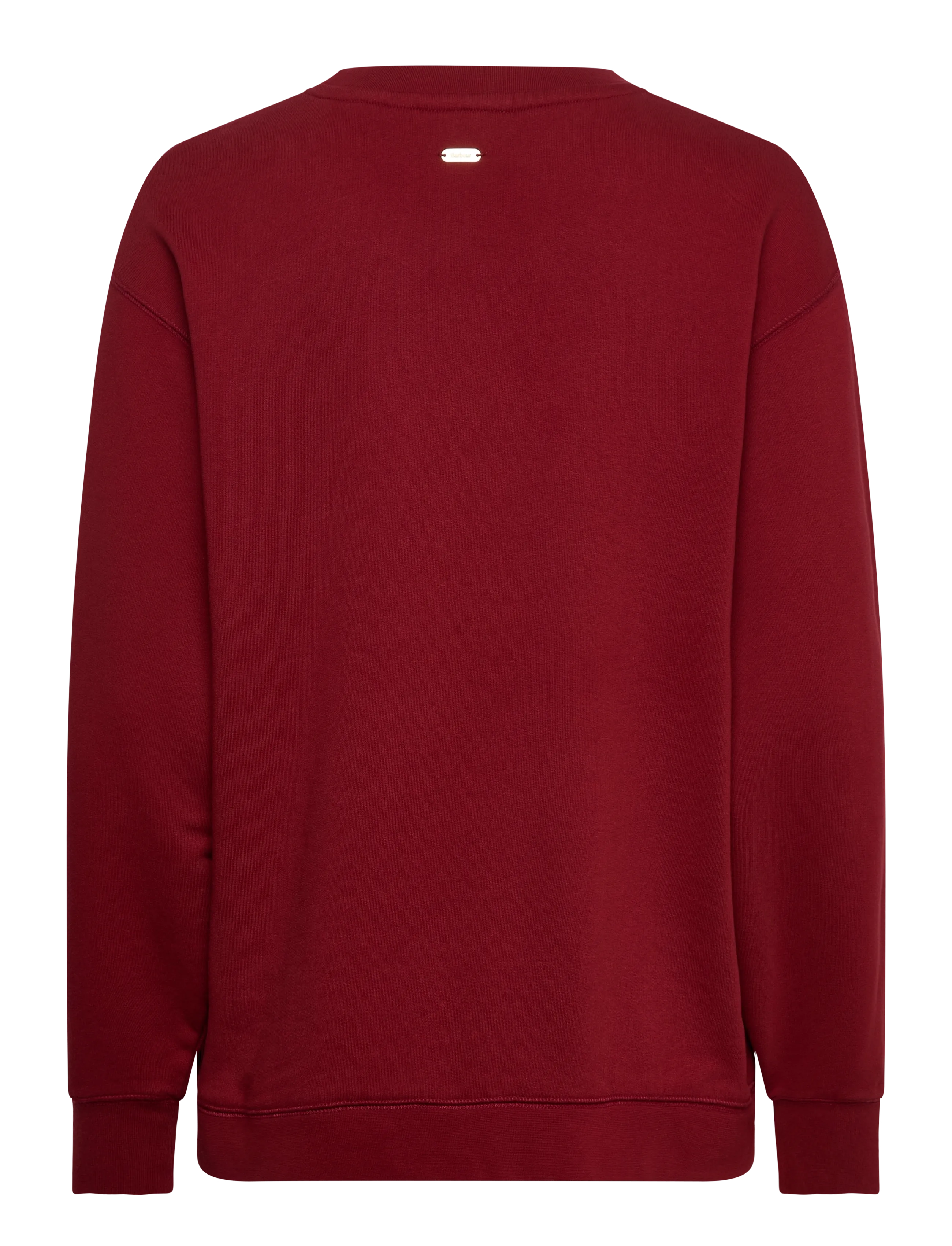 Barbour - Barbour Hartland Crew Sweatshirt - vardagsstil - cranberry red - 1