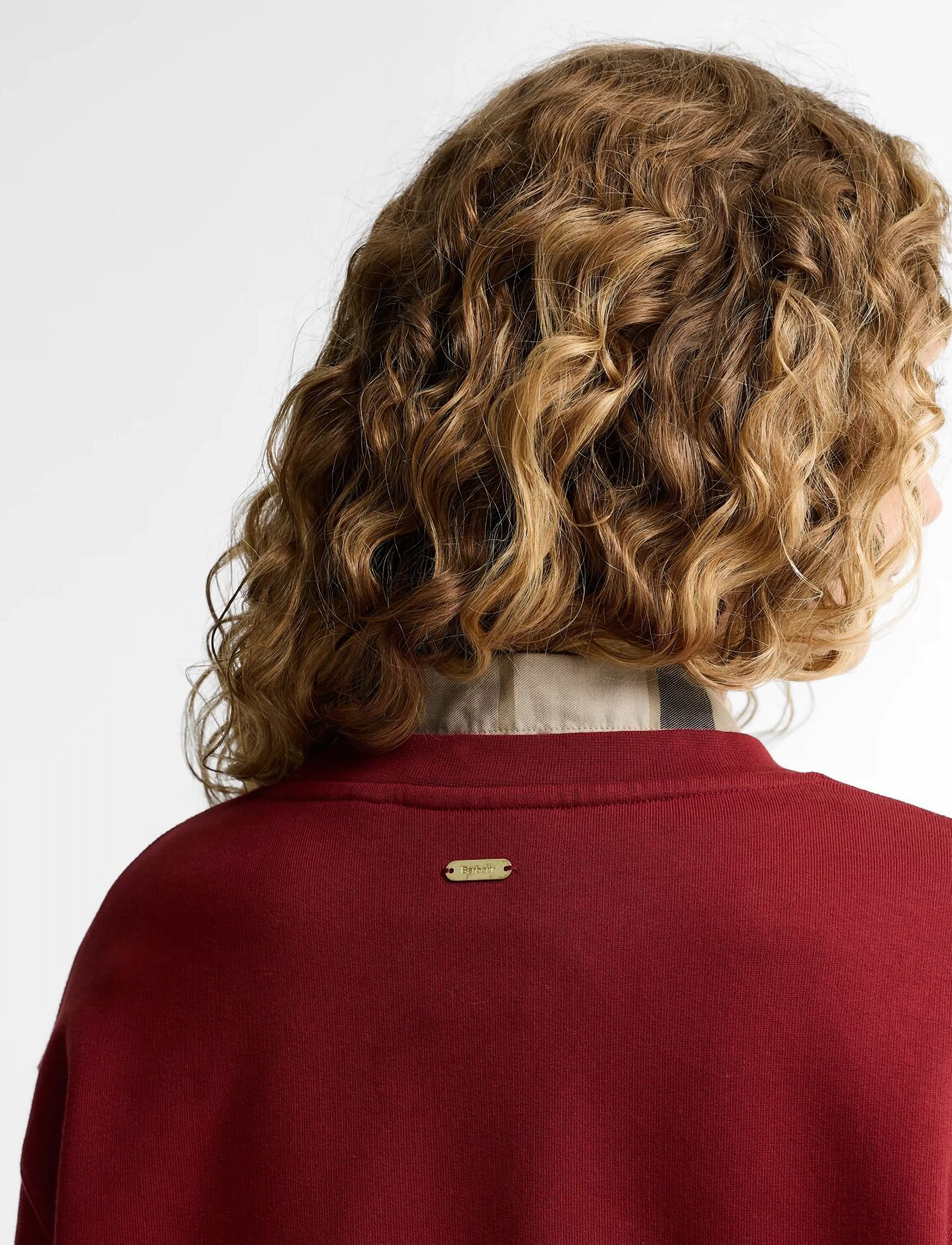 Barbour Hartland Crew Sweatshirt dam – bild 5