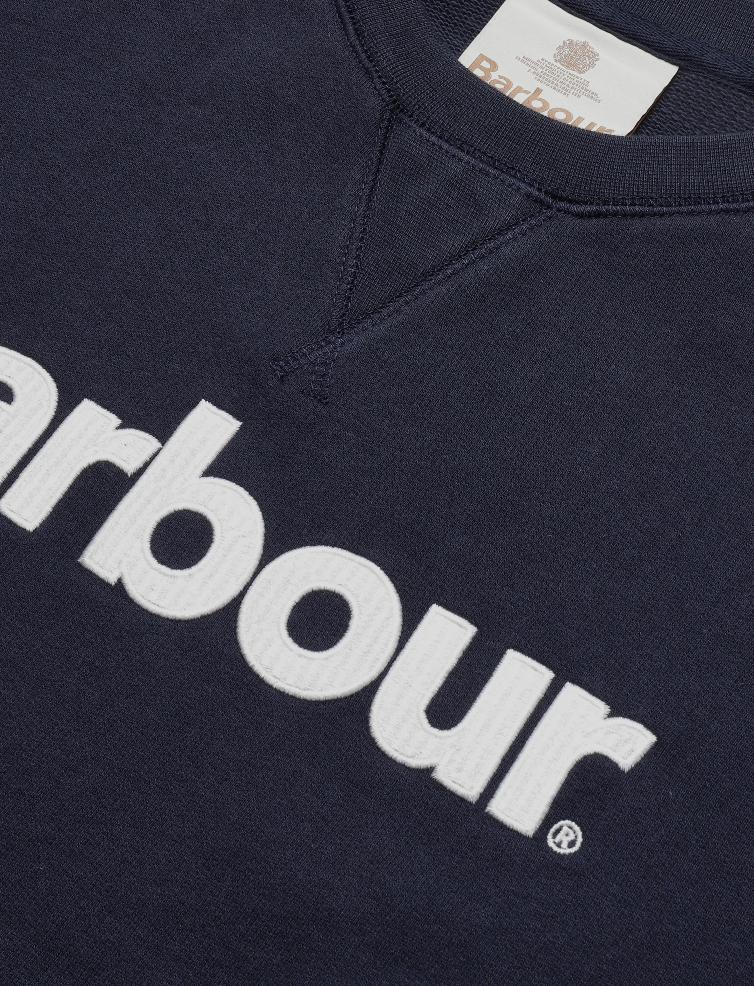 Barbour - Barbour Hartland Crew Sweatshirt - dark navy - 2