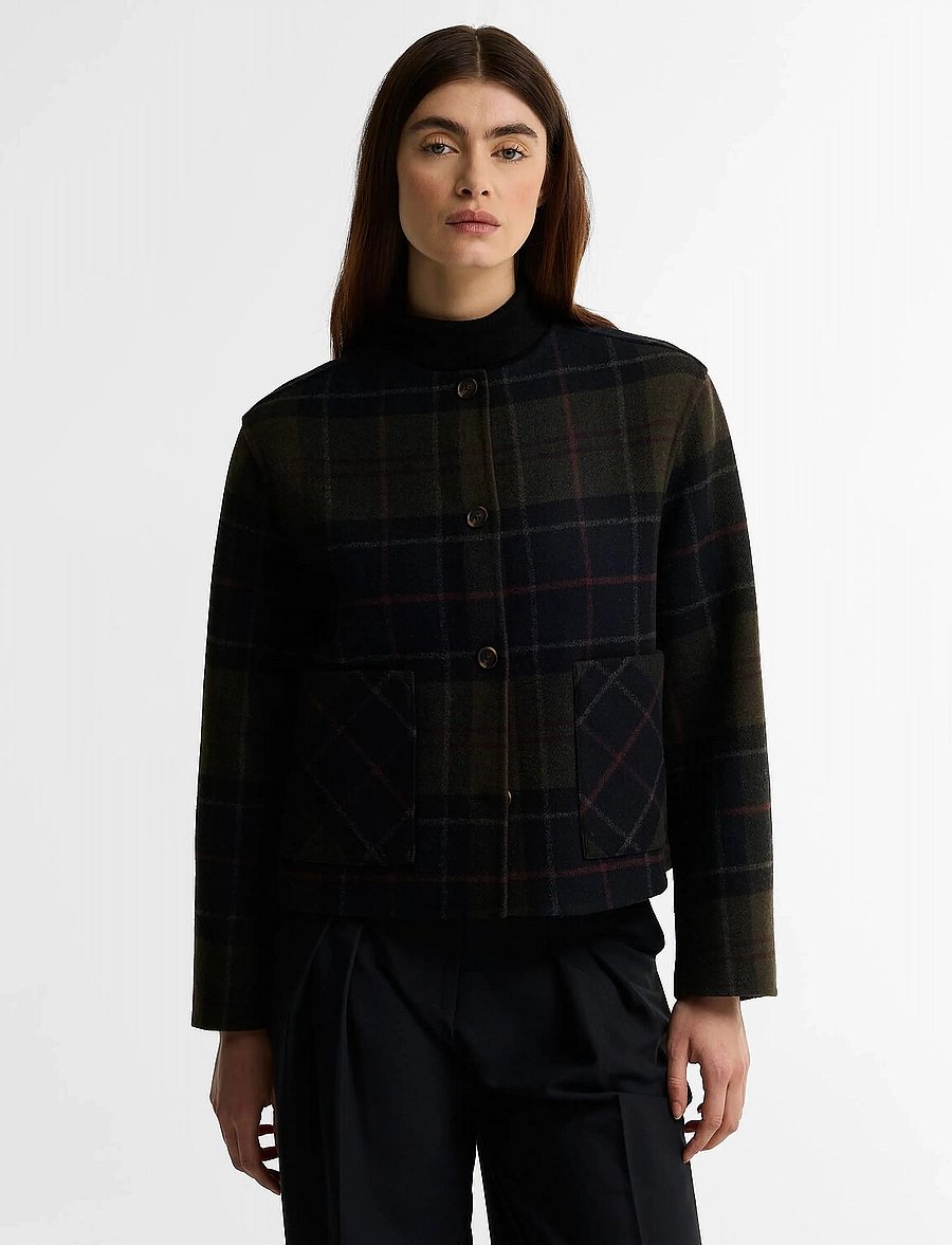 Barbour - Barbour Marlow Overshirt - wolljacken - shadow classic tartan - 0