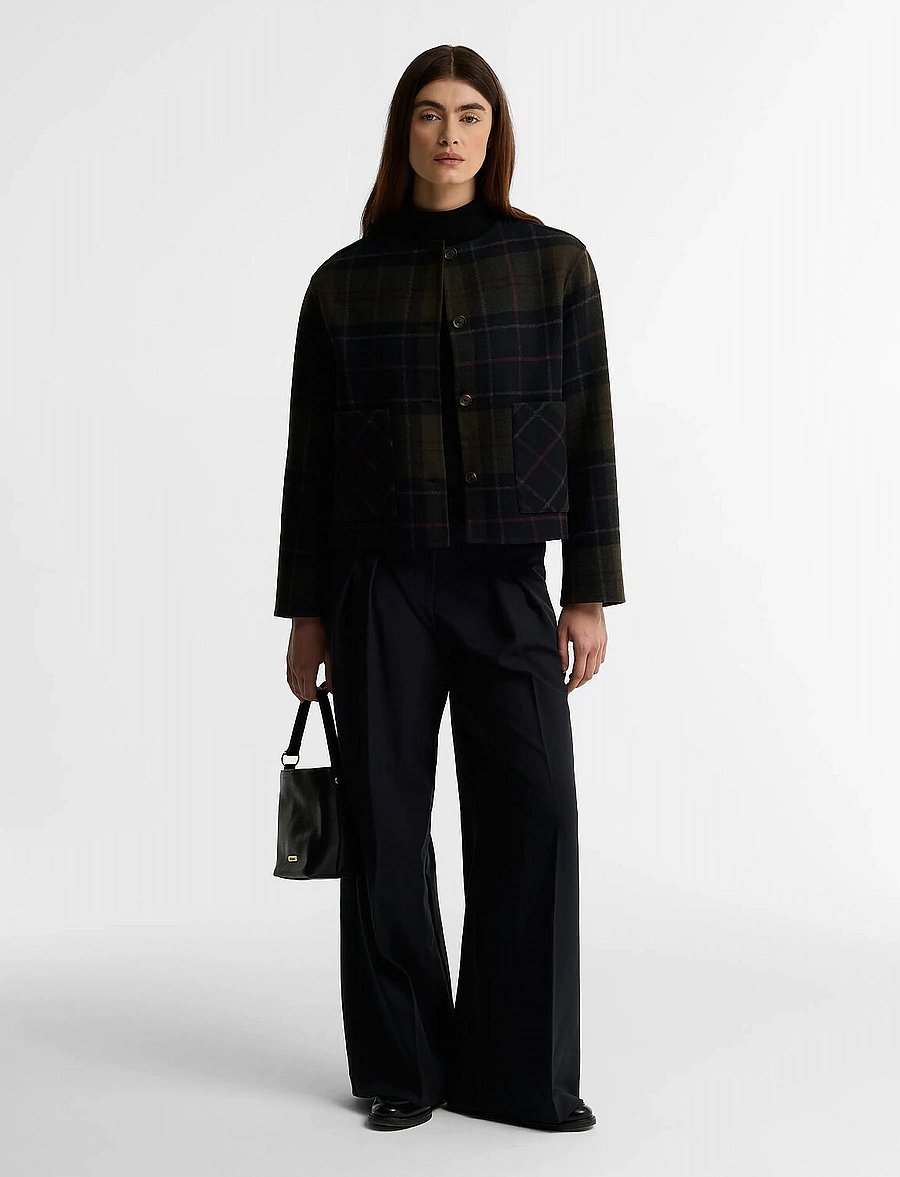 Barbour - Barbour Marlow Overshirt - wolljacken - shadow classic tartan - 3