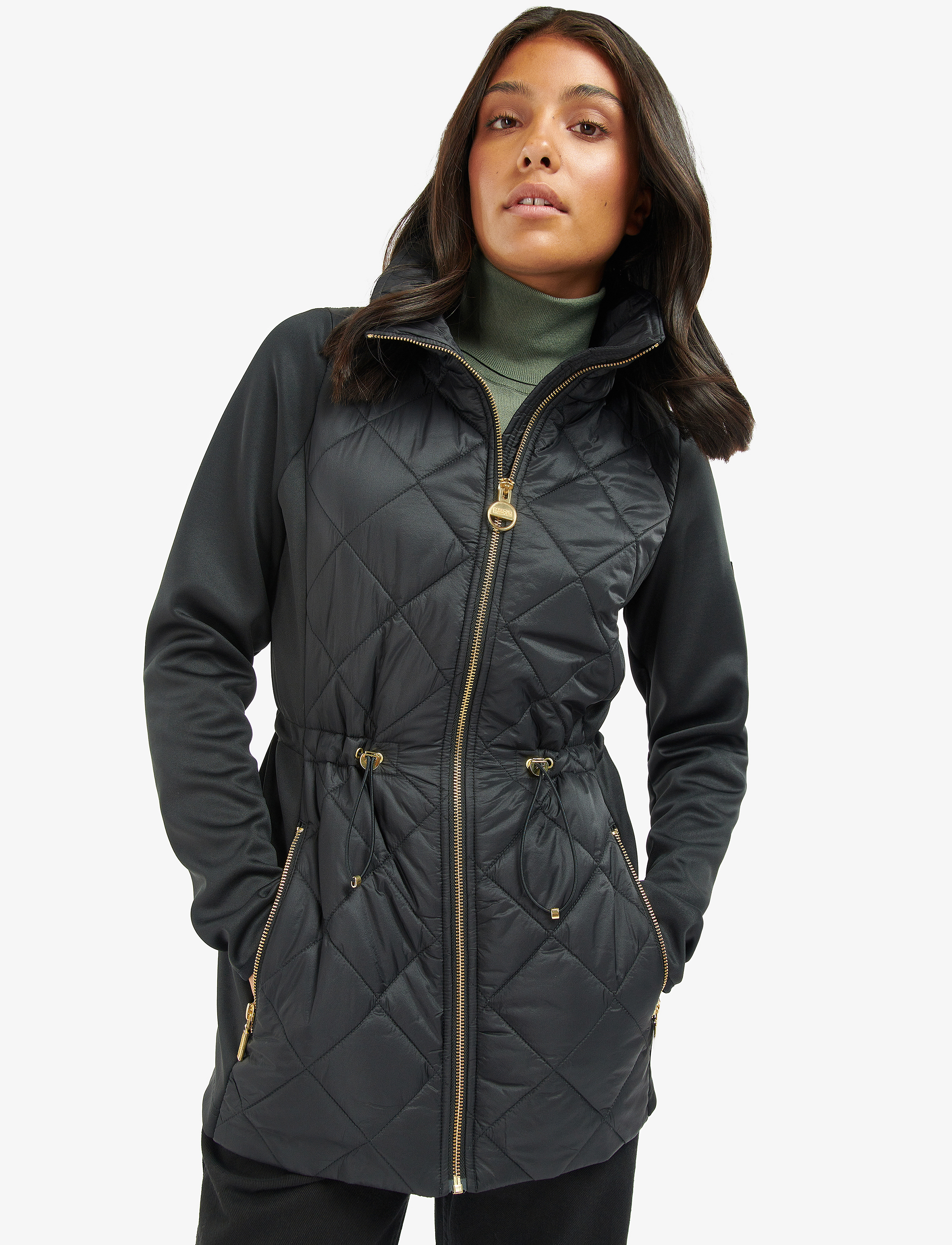 Barbour - B.Intl Jensons Q Sweat Black - black - 2
