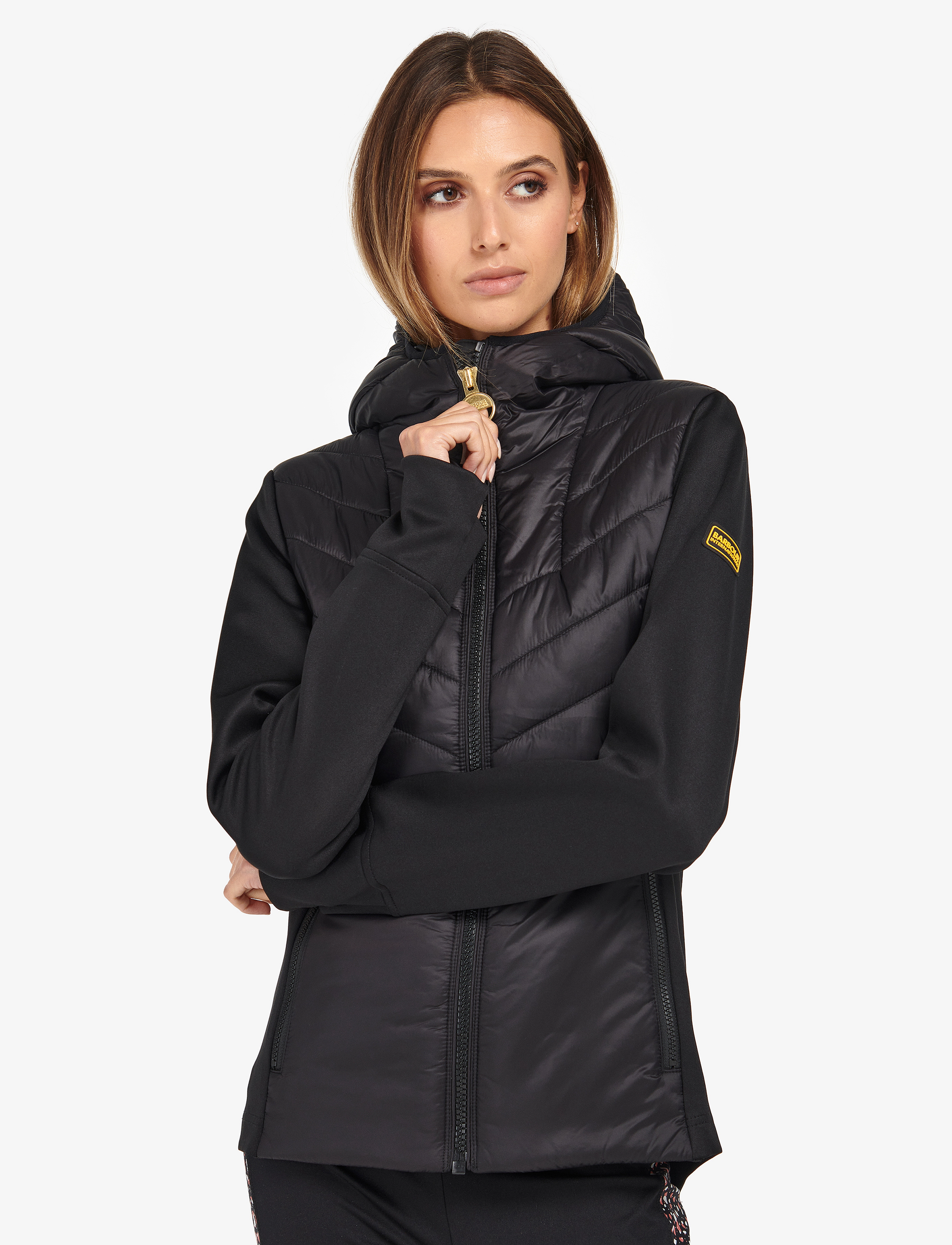 Barbour - B.Intl Alonso Q Sweat  Black - black - 5