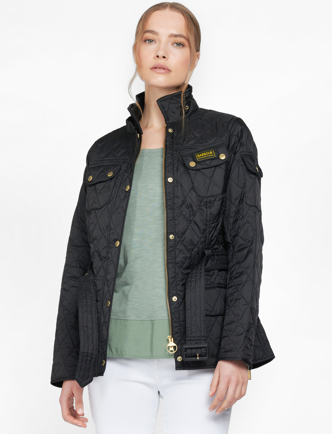 Barbour B.intl International Quilt Quilted jackets Boozt