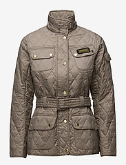 Barbour - B.Intl International Q Green Smoke-8 - quiltade jackor - taupe/pearl - 2