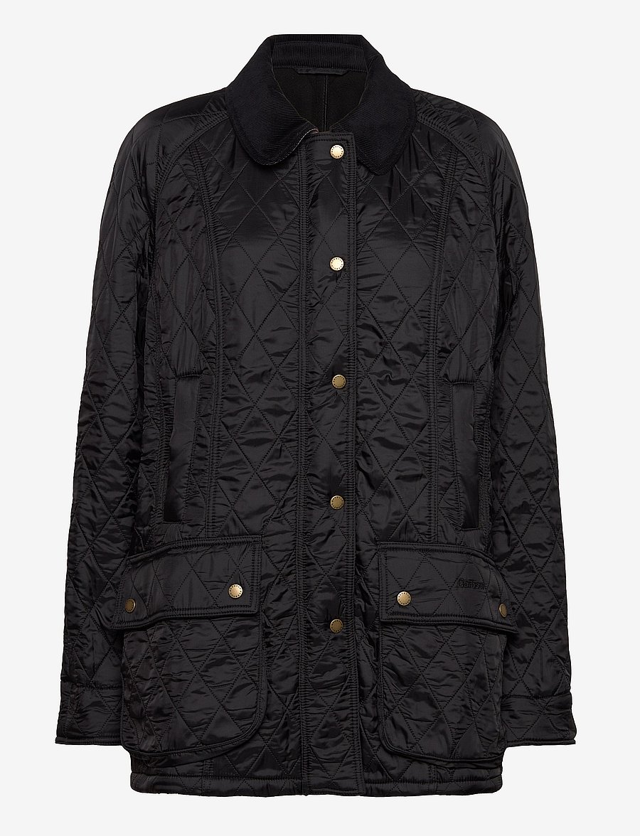 Barbour - Barbour Beadnell Polarquilt - kevättakit - black - 1