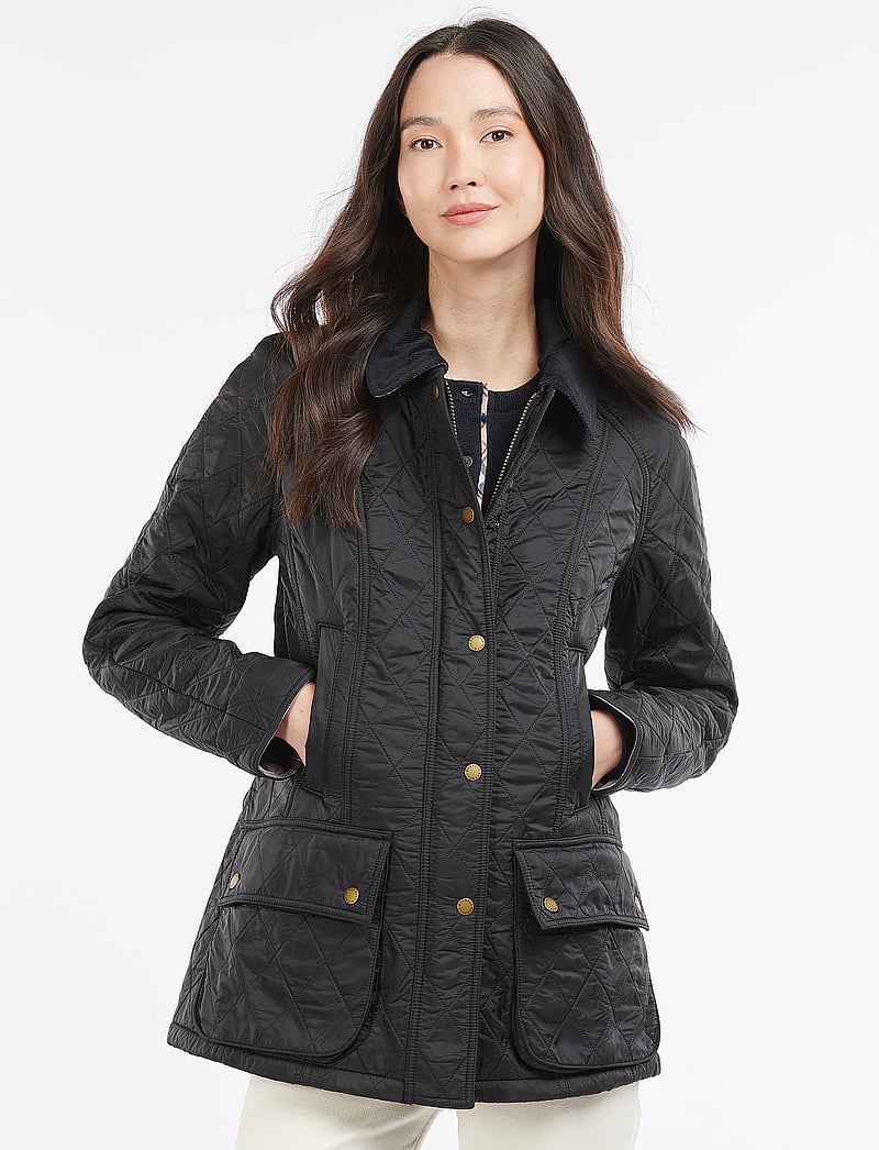 Barbour - Barbour Beadnell Polarquilt - frühlingsjacken - black - 0