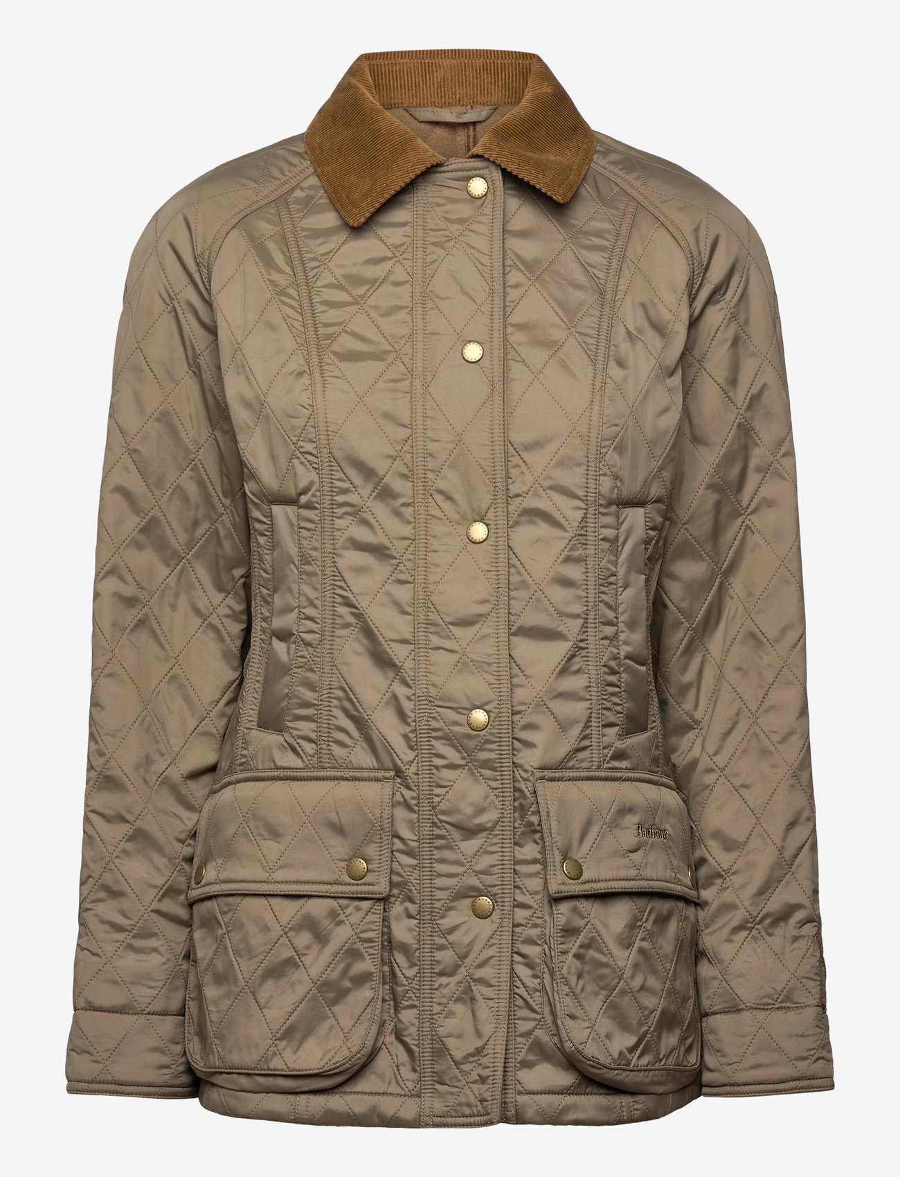Barbour - Barbour Beadnell Polarquilt - frühlingsjacken - brown - 0