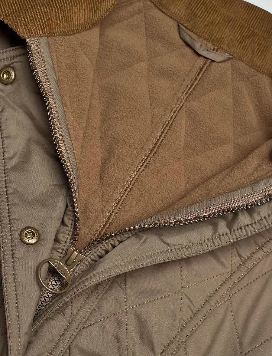 Barbour - Barbour Beadnell Polarquilt - vårjackor - brown - 2