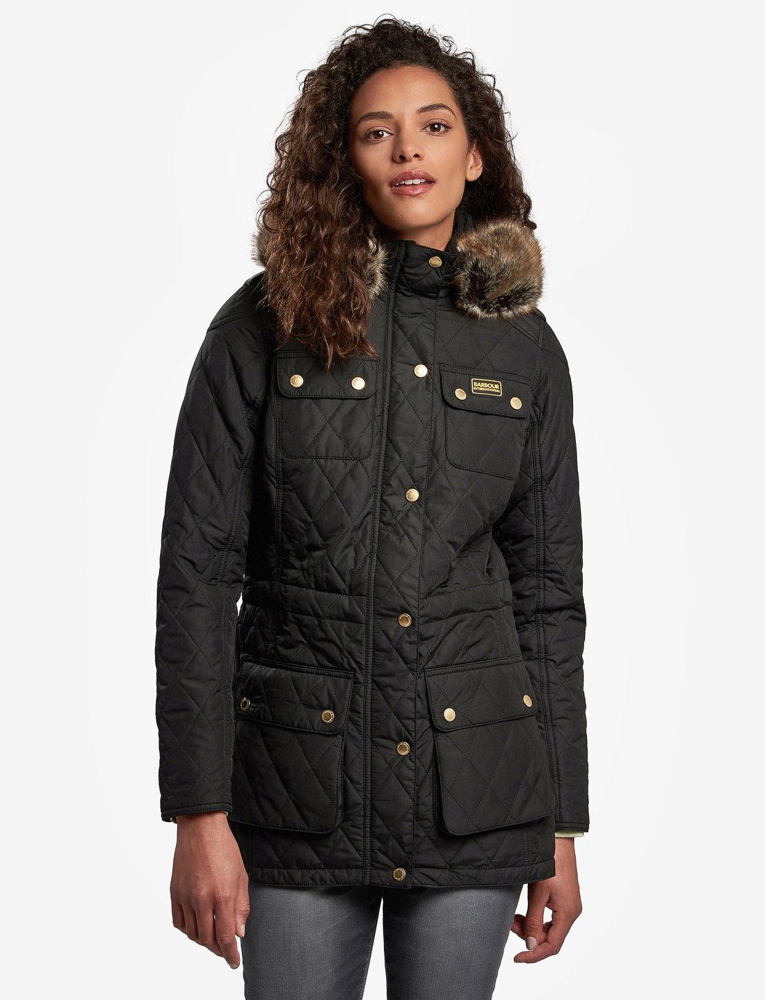 Barbour enduro latte online