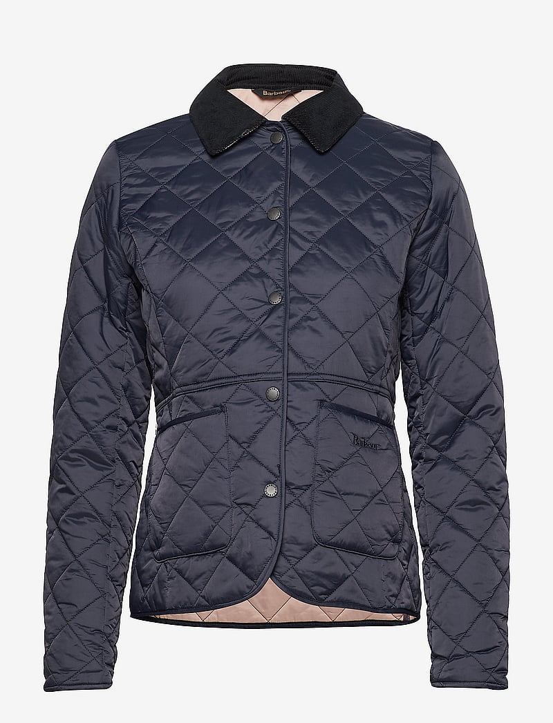 Barbour - Barbour Deveron Quilt - kevadjoped - navy/pale pink - 1