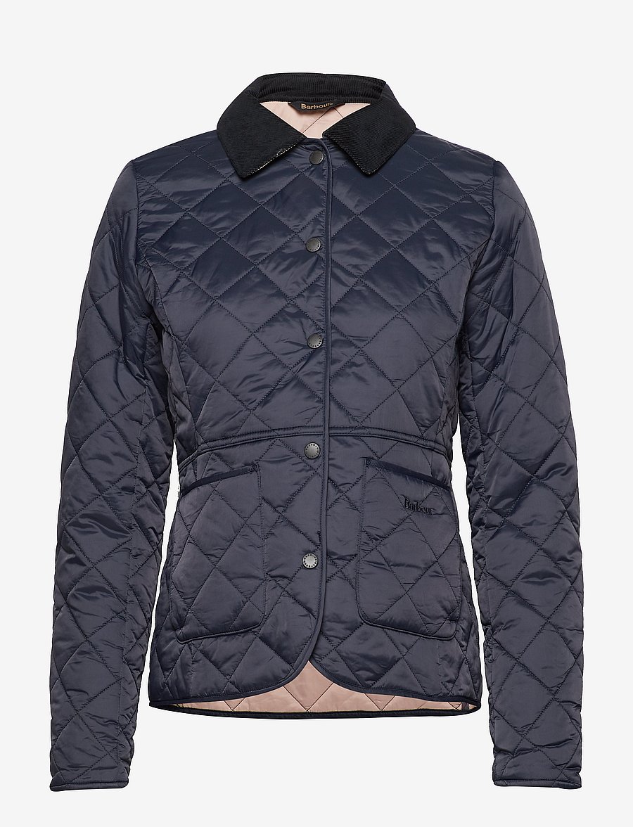 Barbour - Barbour Deveron Quilt - tepitud jakid - navy/pale pink - 1