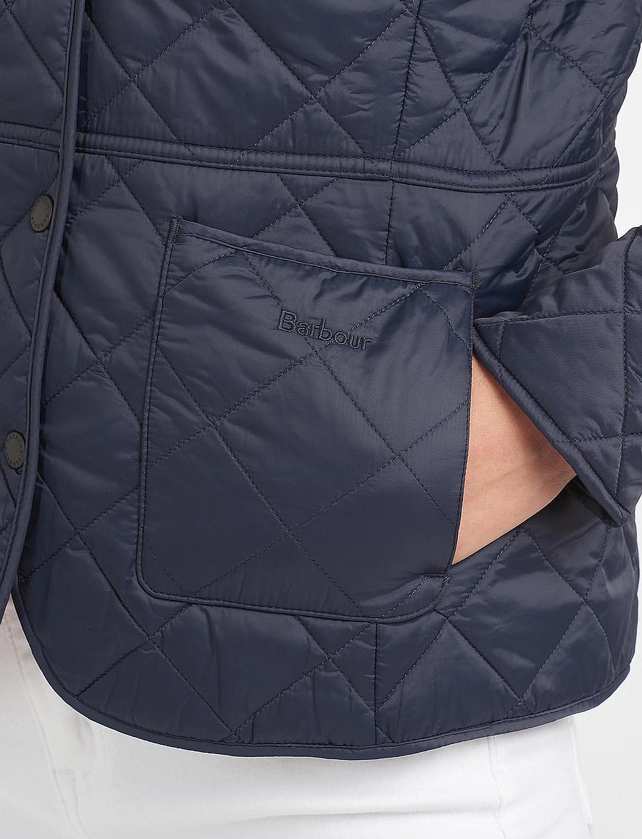 Barbour - Barbour Deveron Quilt - tepitud jakid - navy/pale pink - 4