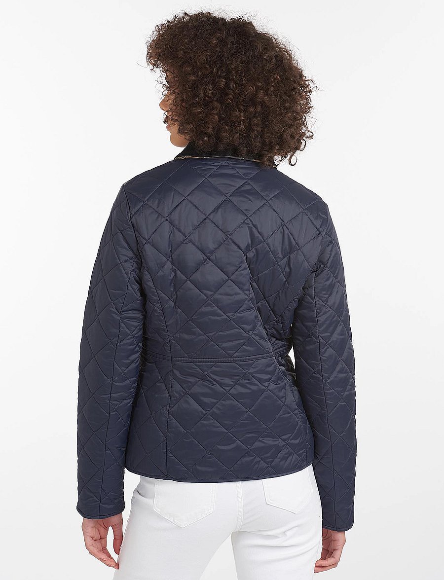 Barbour - Barbour Deveron Quilt - tepitud jakid - navy/pale pink - 5