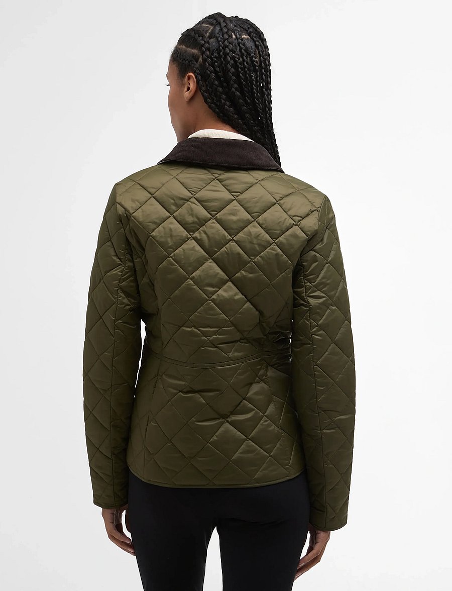 Barbour - Barbour Deveron Quilt - quiltede jakker - olive/pale pink - 4