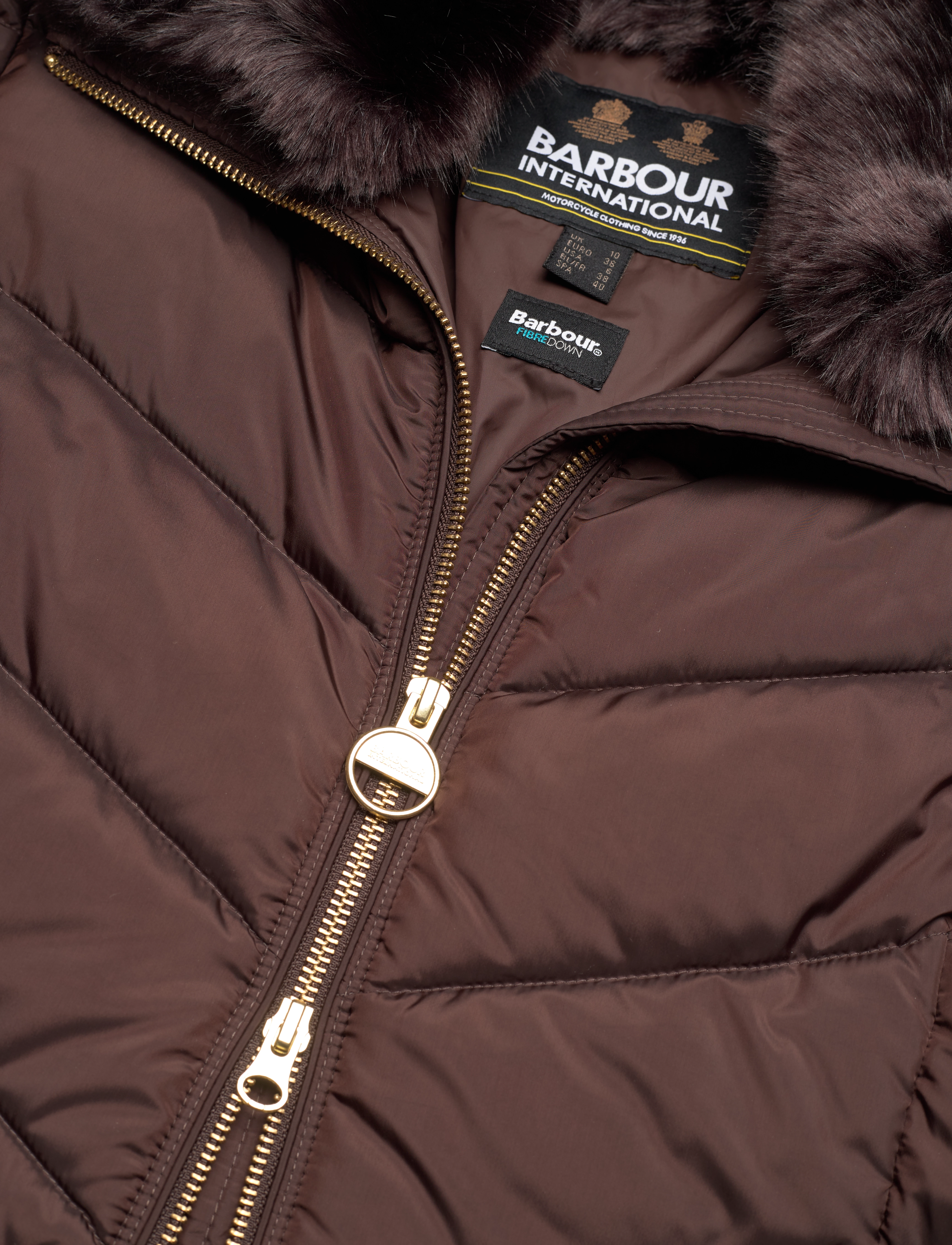 Barbour - B.Intl Santa Rosa Quilt - bitter chocolate - 3