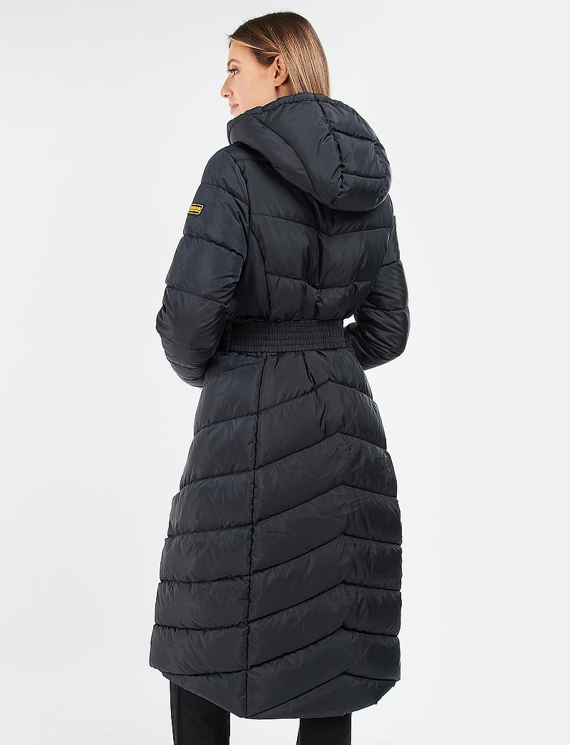 Barbour - B.Int Track Line Qult - dunfrakker - black - 3