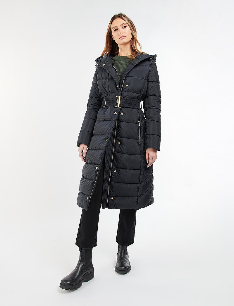 Barbour - B.Int Track Line Qult - dunfrakker - black - 4