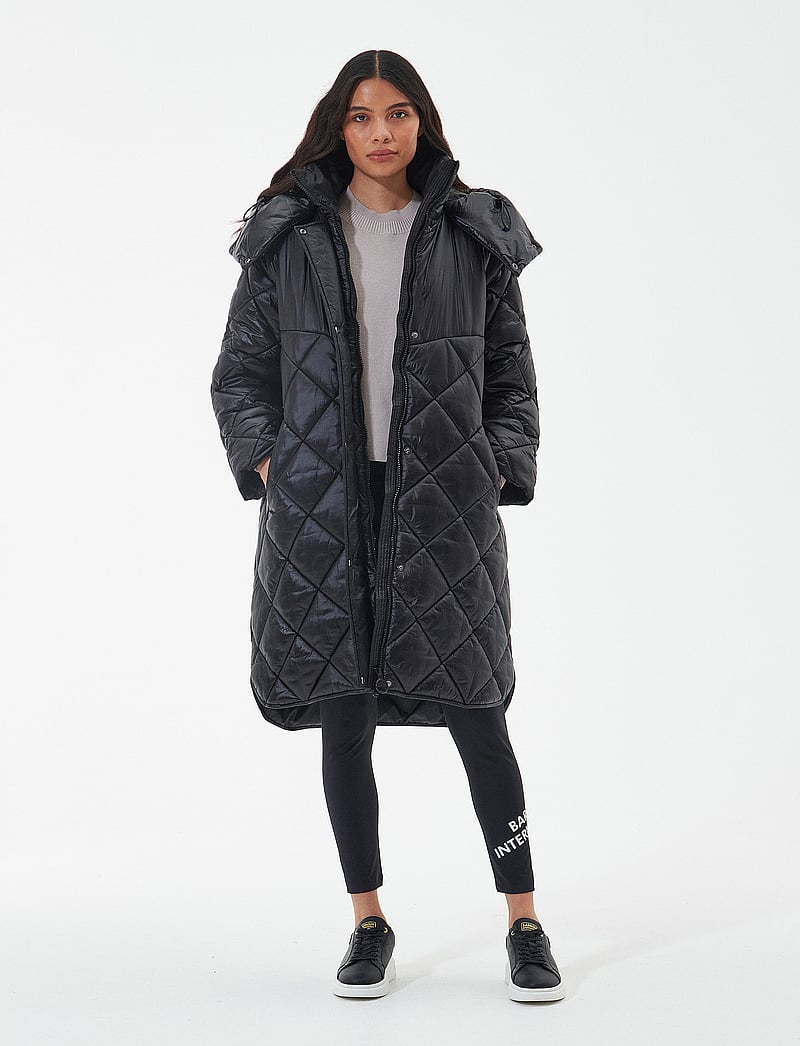 Barbour - B.Intl Benson Quilt - winterjacken - black - 4