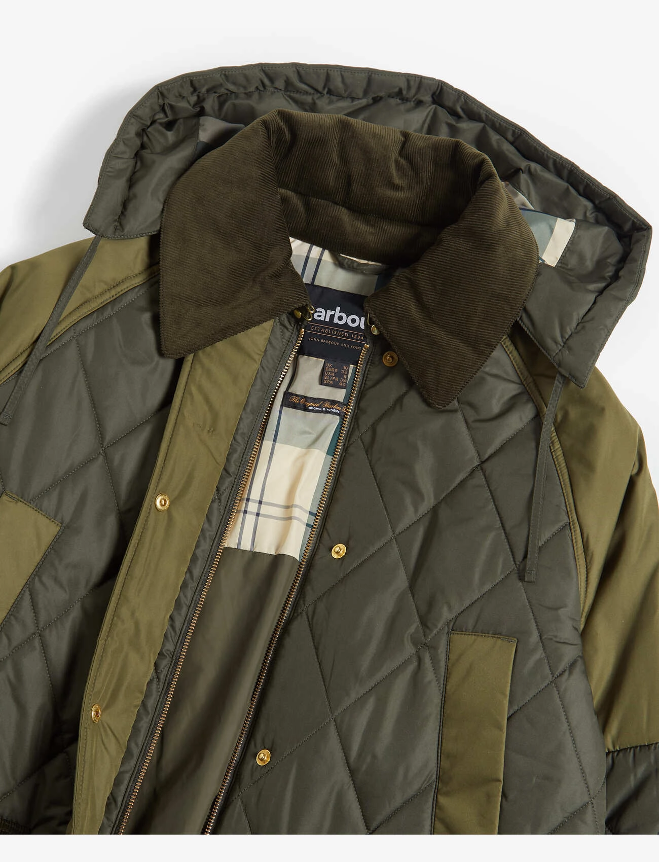 Barbour - Barbour Cookston Quilt - olive/ancient - 2