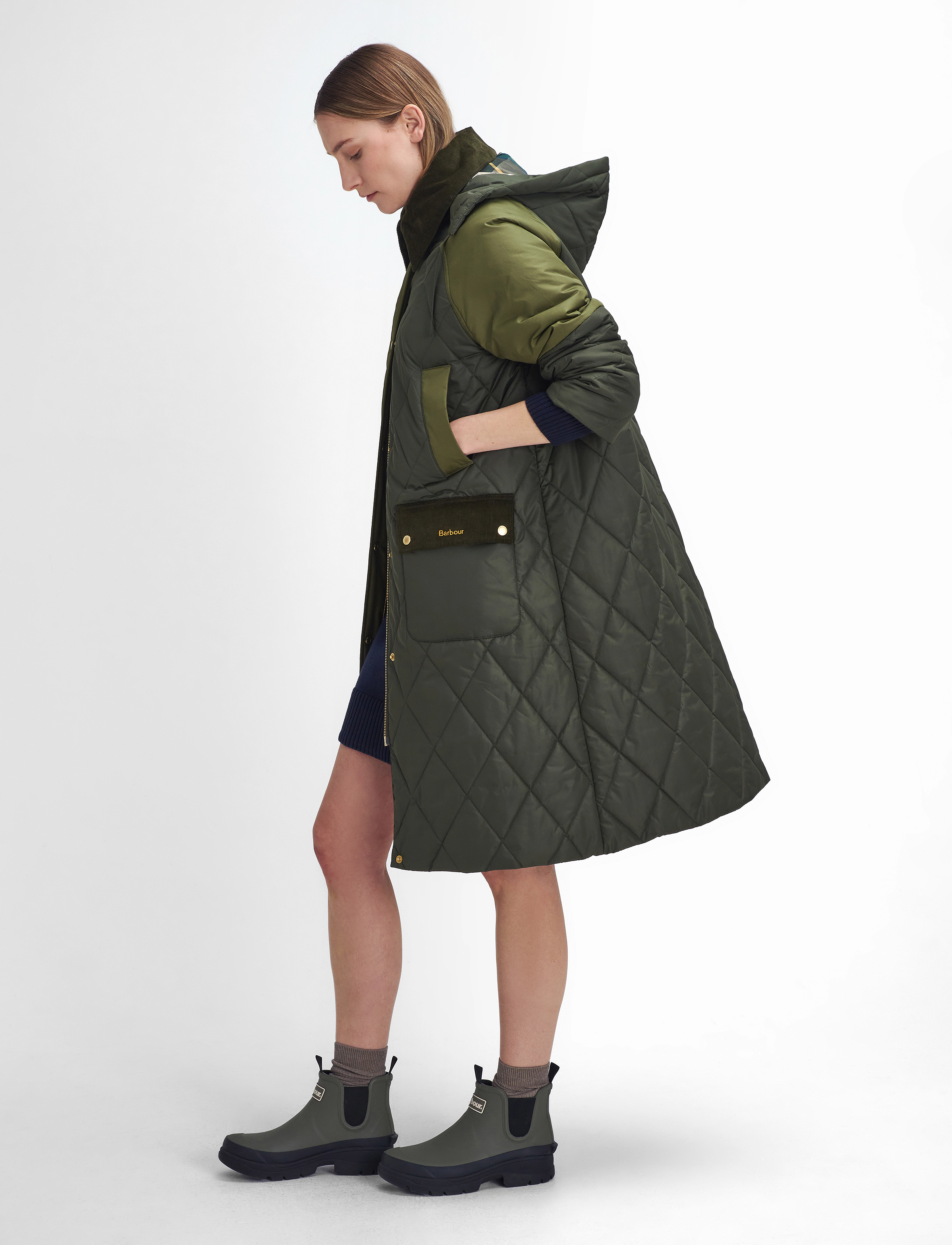 Barbour - Barbour Cookston Quilt - olive/ancient - 3