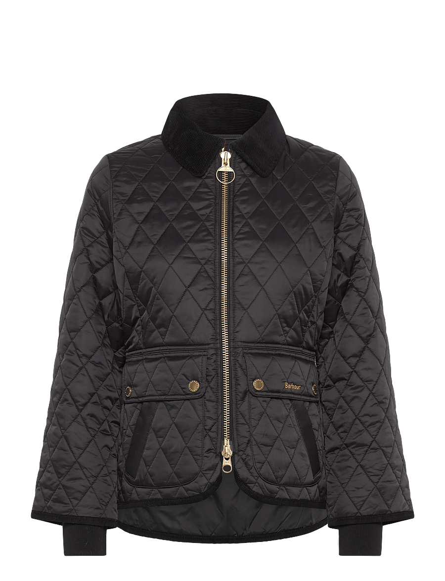 Barbour - Barbour Fitted Beadnell Quilted Jacket - quilted jackets - black - 0