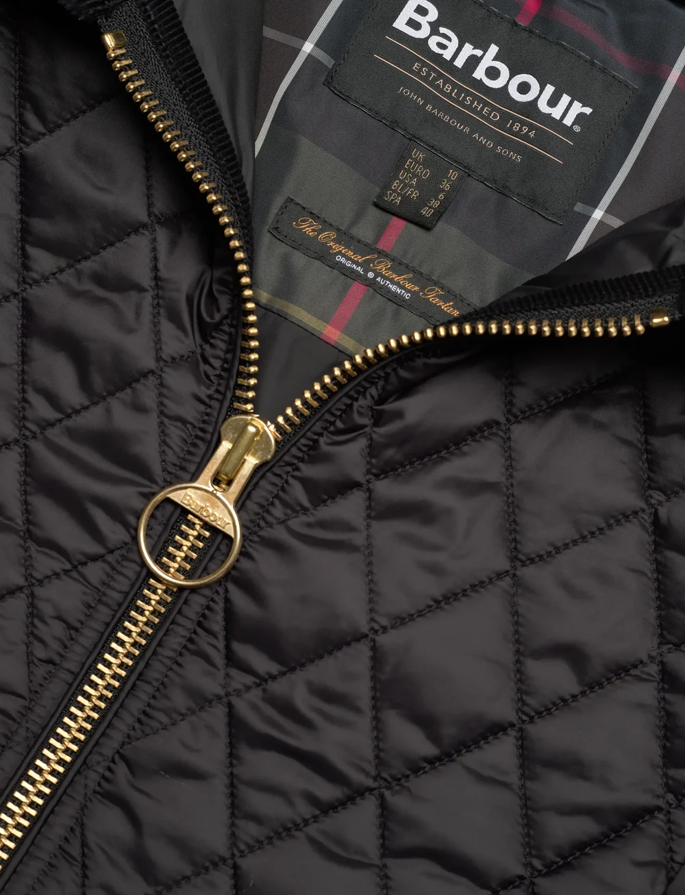 Barbour - Barbour Fitted Beadnell Quilted Jacket - steppjacken - black - 2