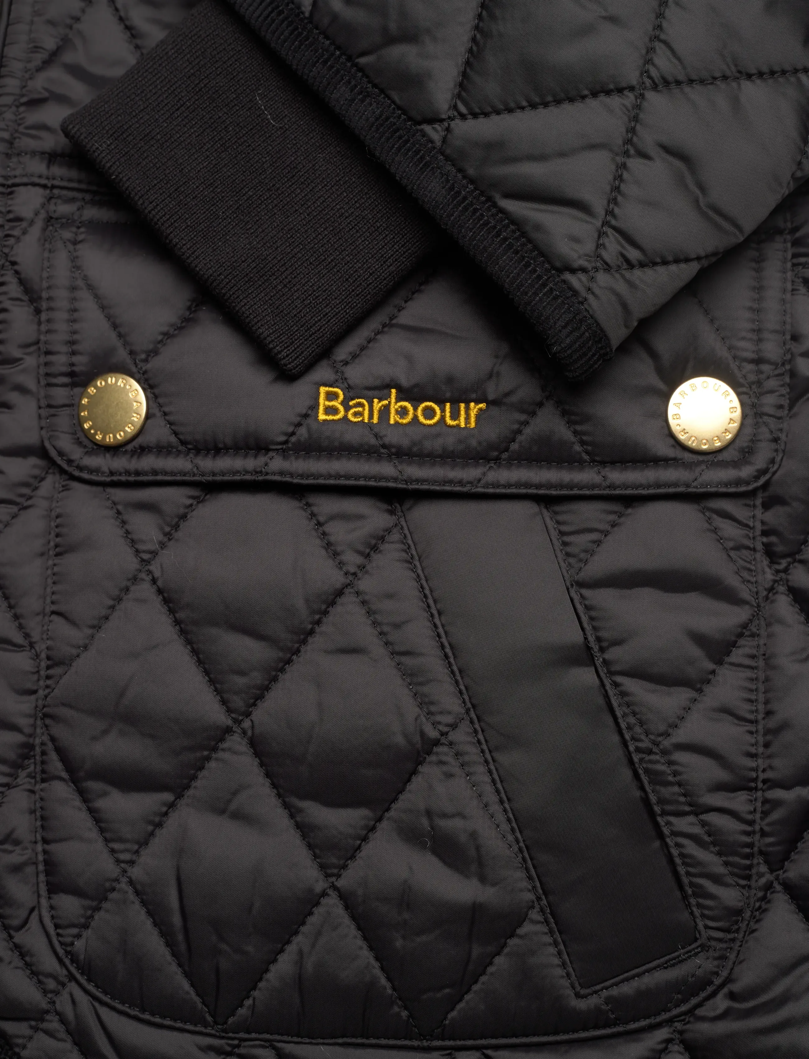 Barbour - Barbour Fitted Beadnell Quilted Jacket - spring jackets - black - 3