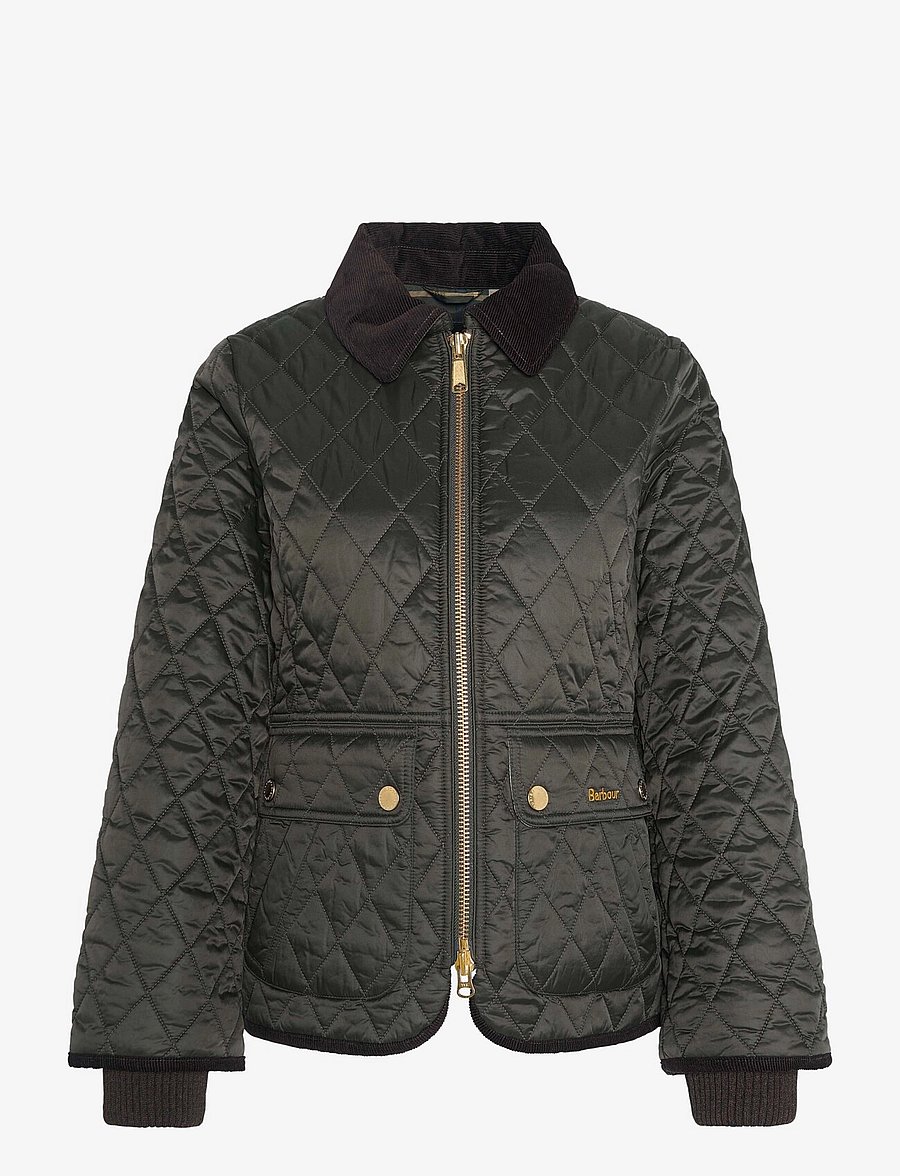 Barbour - Barbour Fitted Beadnell Quilted Jacket - lentejassen - sage/ancient - 1
