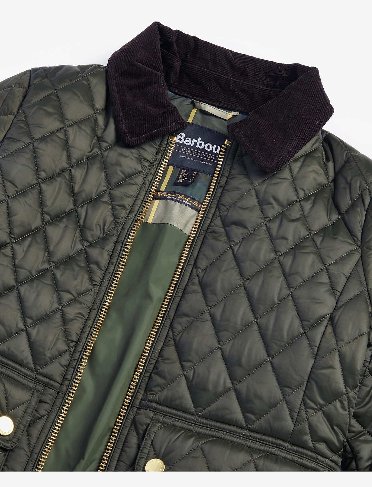 Barbour - Barbour Fitted Beadnell Quilted Jacket - quiltede jakker - sage/ancient - 2