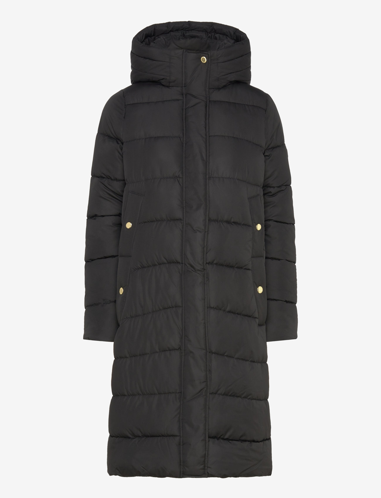 Barbour - B.Intl Longline Barron Puffer - black - 1