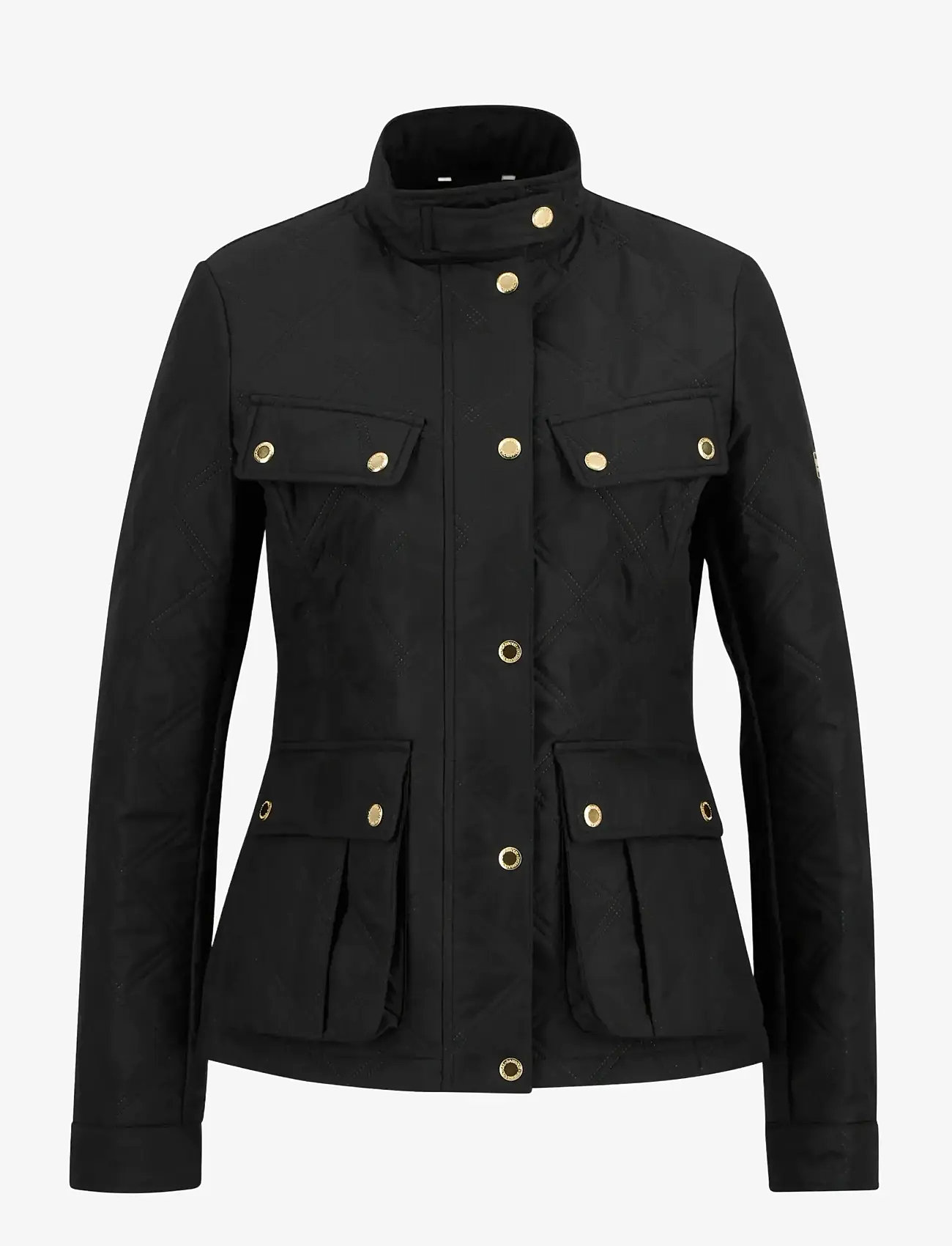 Barbour - B.intl Halsey Quilt - winter jacket - black/black - 1