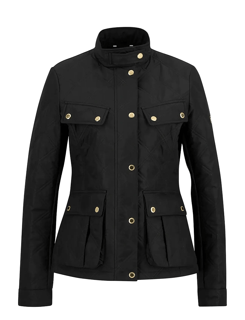 Barbour - B.intl Halsey Quilt - vinterjakker - black/black - 1
