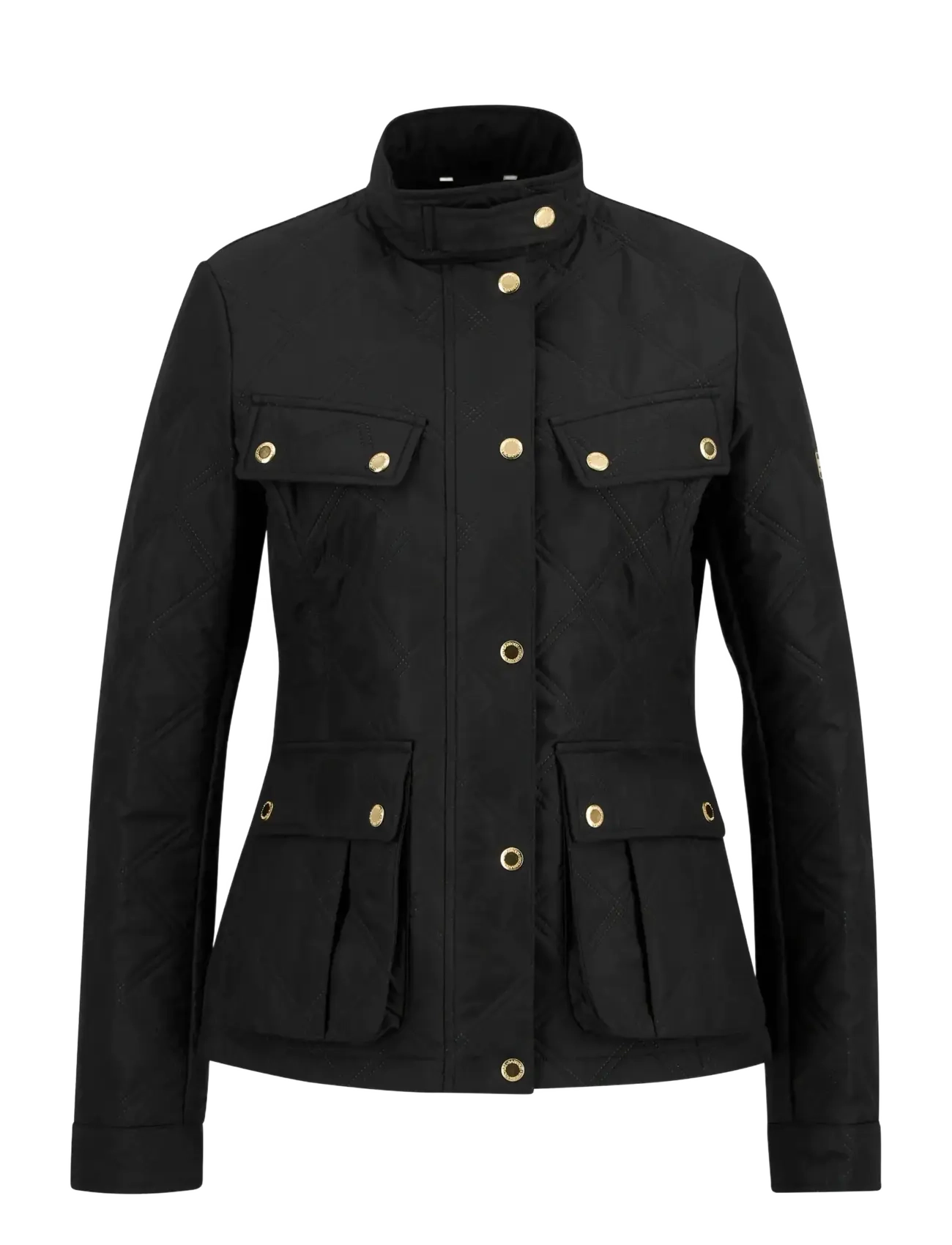 Barbour - B.intl Halsey Quilt - vestes d'hiver - black/black - 1