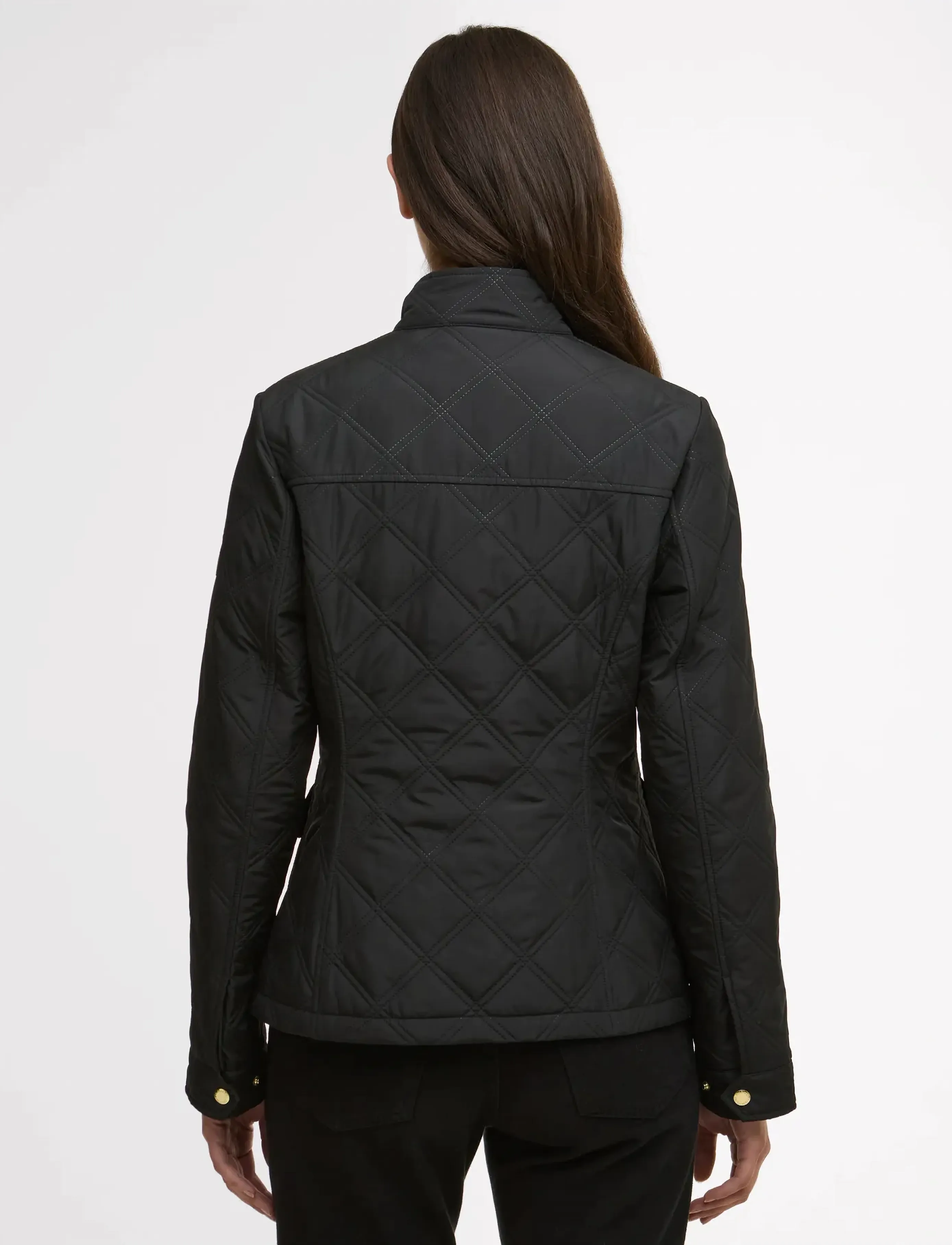 Barbour - B.intl Halsey Quilt - vestes d'hiver - black/black - 3