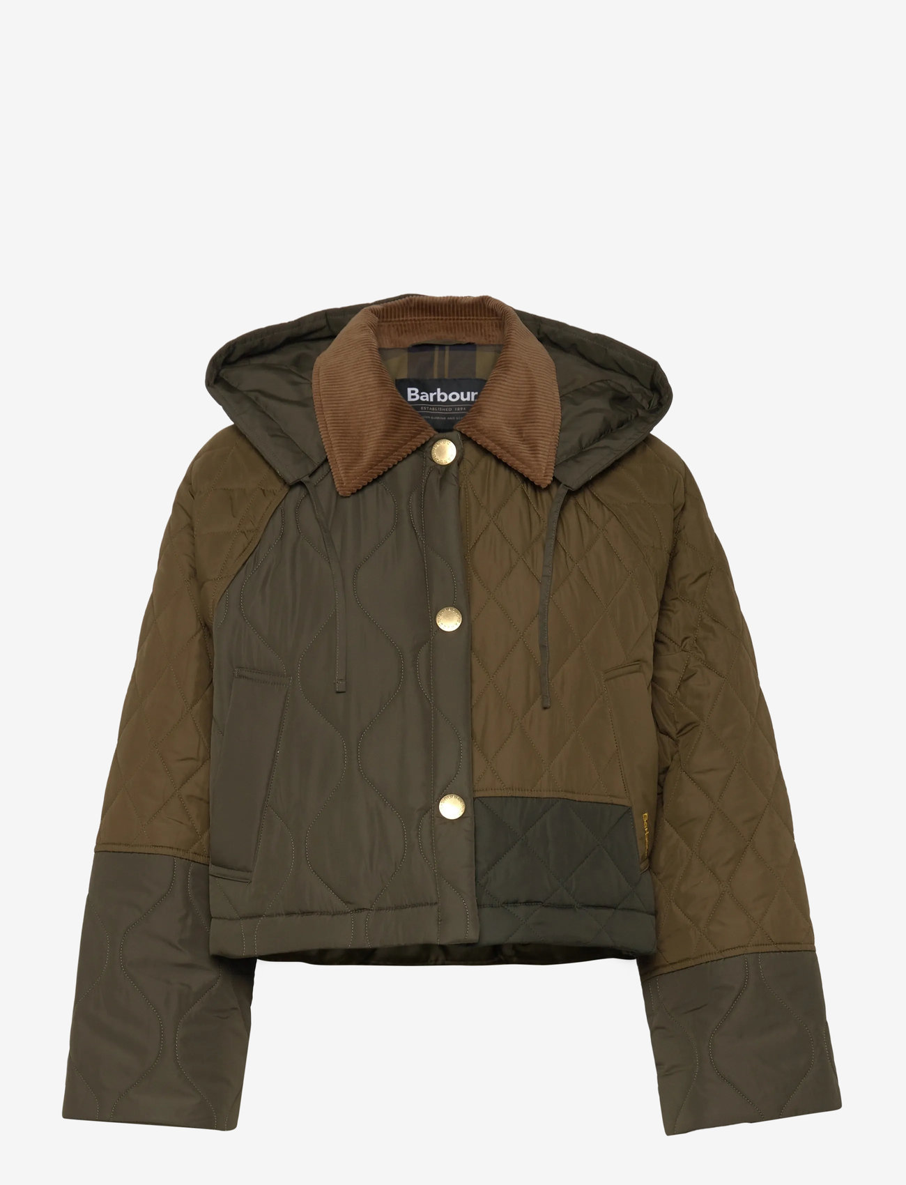Barbour - Barbour Lilian Quilted Jacket - quiltade jackor - green - 4