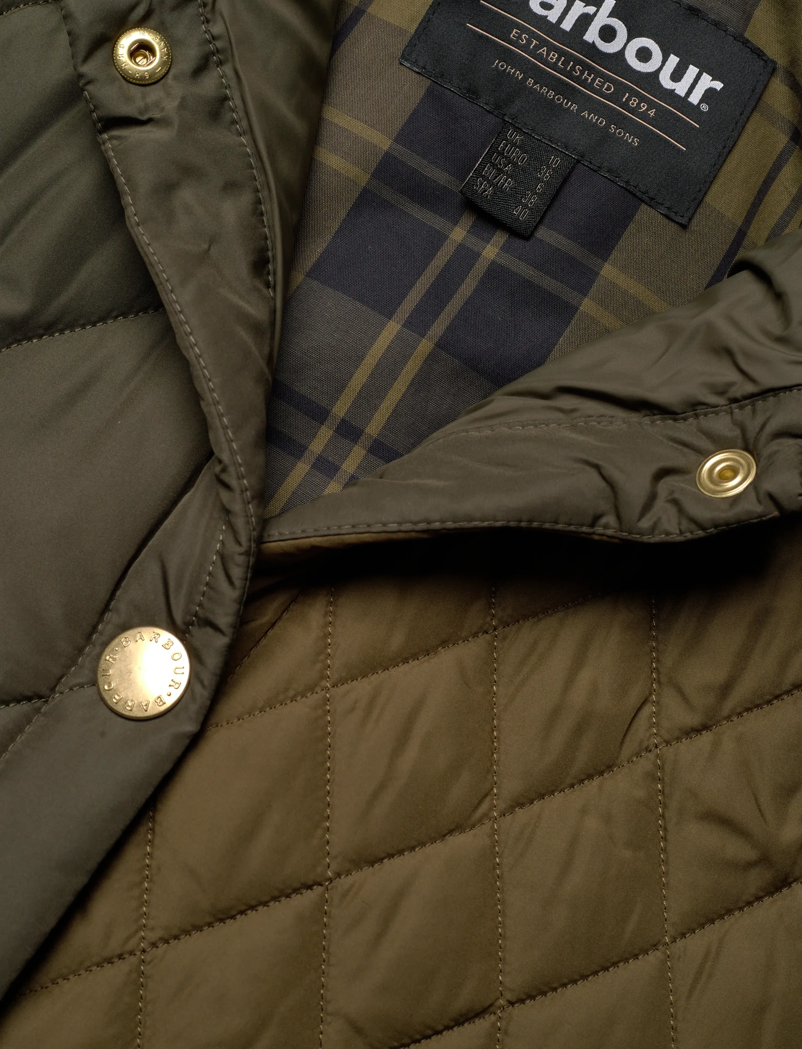 Barbour - Barbour Lilian Quilted Jacket - green - 5