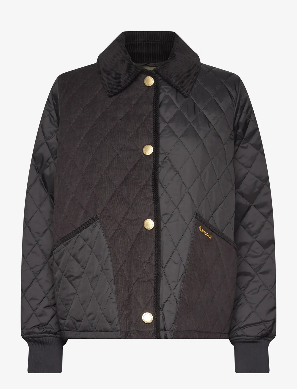 Barbour - Barbour Marla Quilted Jacket - dygsniuotosios striukės - black - 0