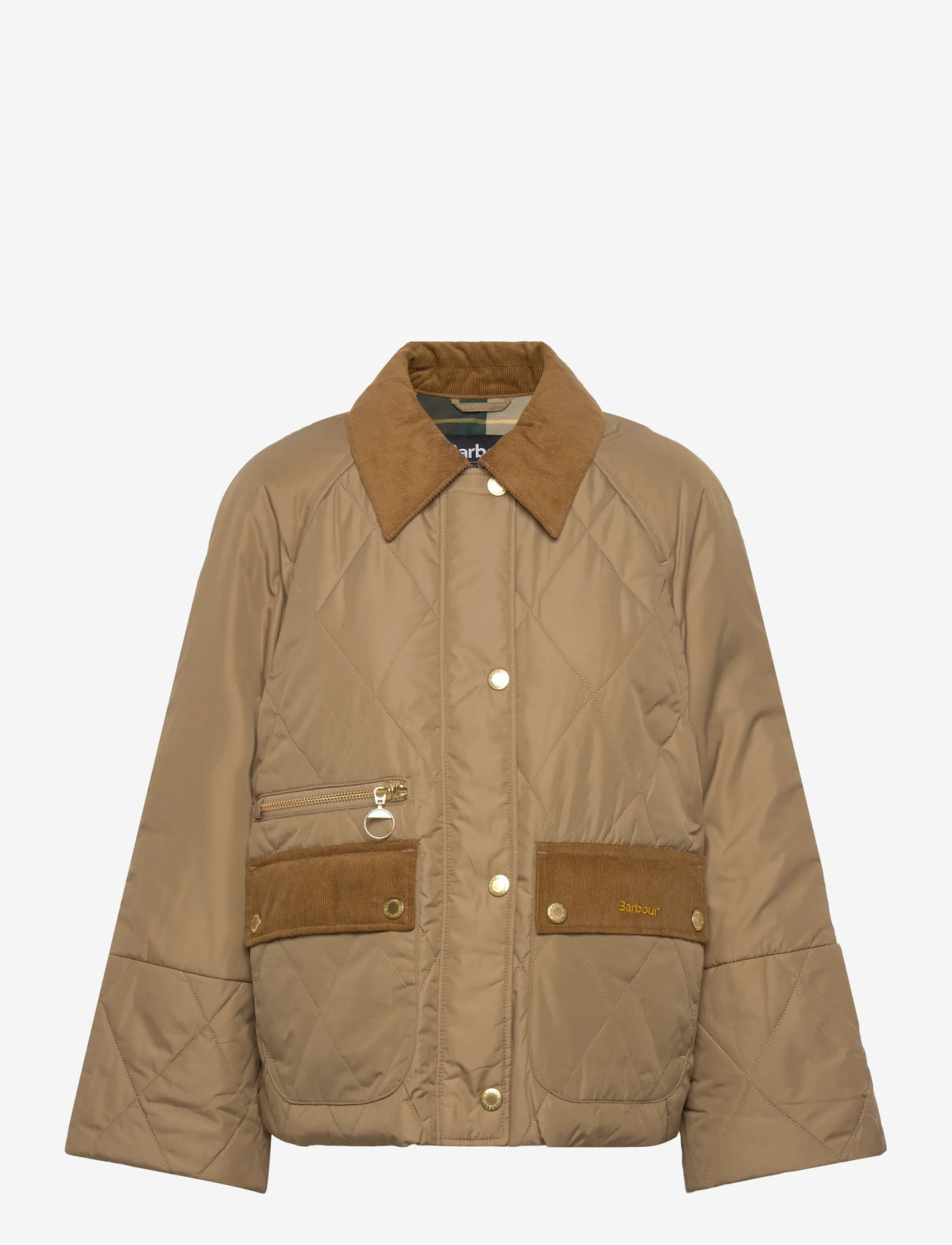 Barbour - Barbour Martha Quilted Jacket - quiltade jackor - beige - 0
