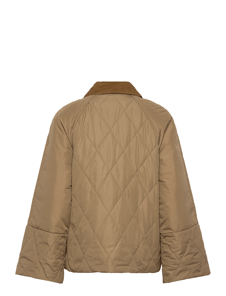 Barbour - Barbour Martha Quilted Jacket - kevättakit - beige - 1