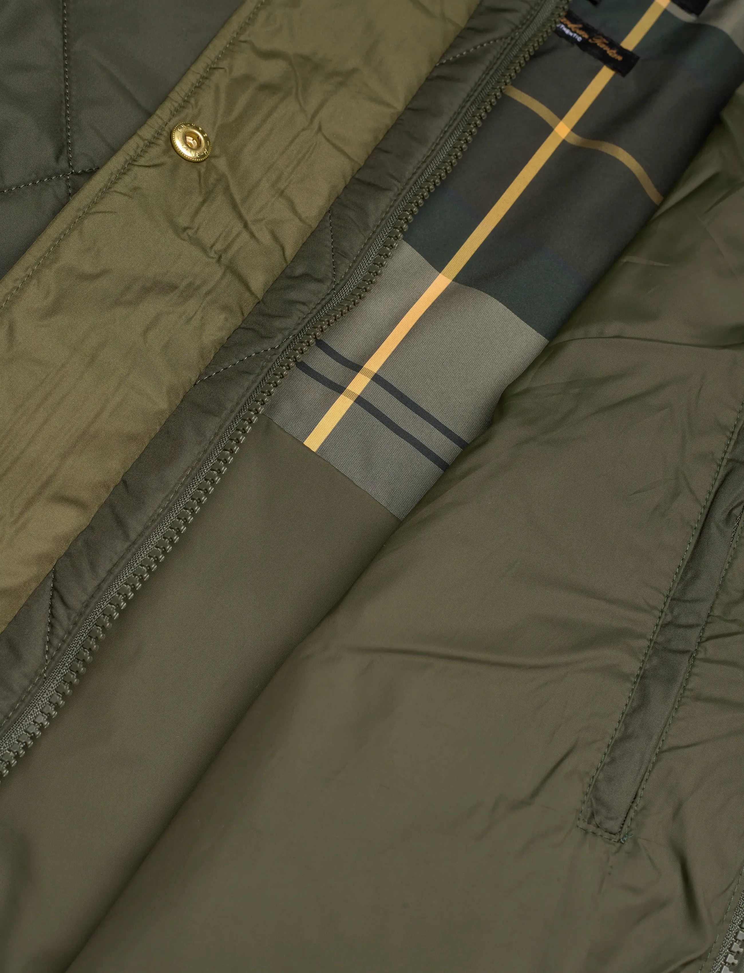 Barbour - Barbour Martha Quilted Jacket - vorjakkar - olive - 4