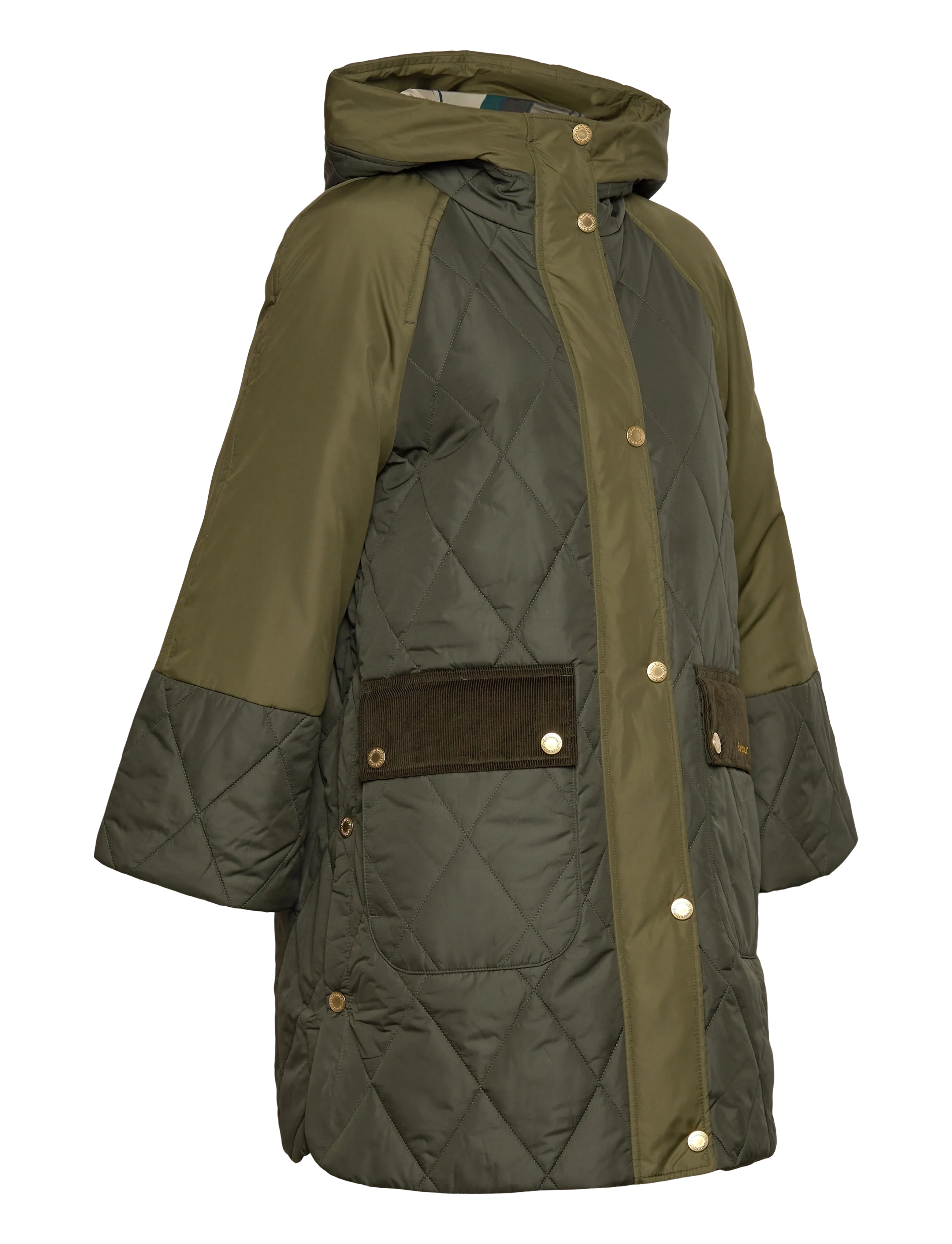 Barbour - Barbour Elspeth Quilted Jacket - frühlingsjacken - olive - 2