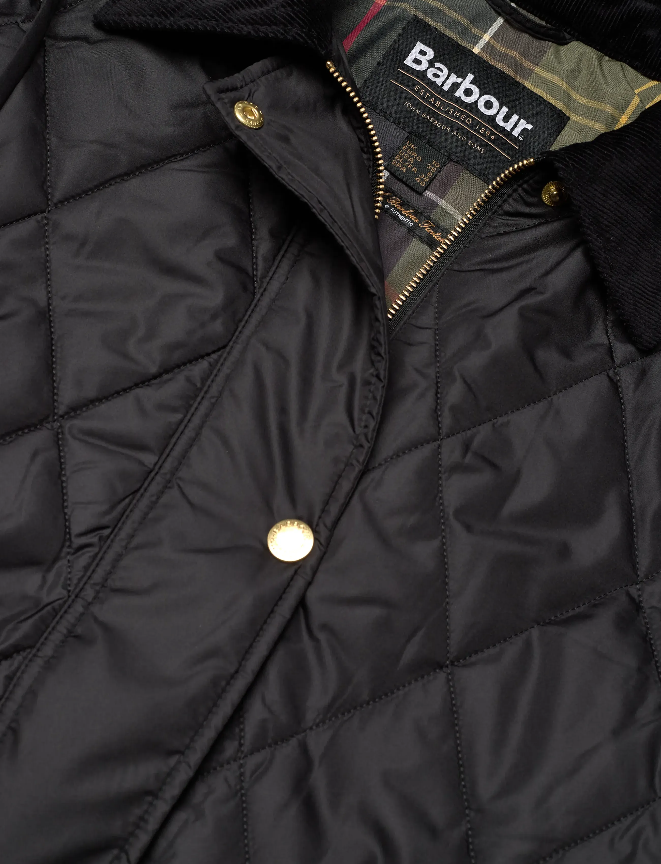 Barbour - Barbour Meredith Quilted Jacket - vorjakkar - black - 5